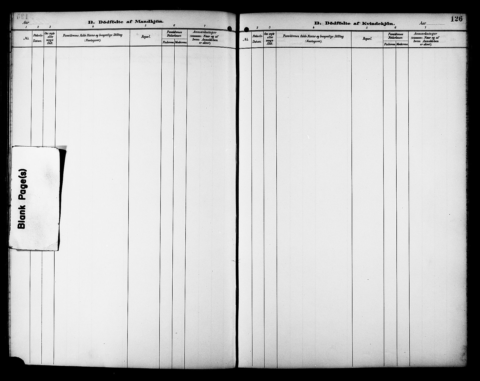 Ministerialprotokoller, klokkerbøker og fødselsregistre - Nordland, AV/SAT-A-1459/880/L1141: Parish register (copy) no. 880C03, 1893-1928, p. 126