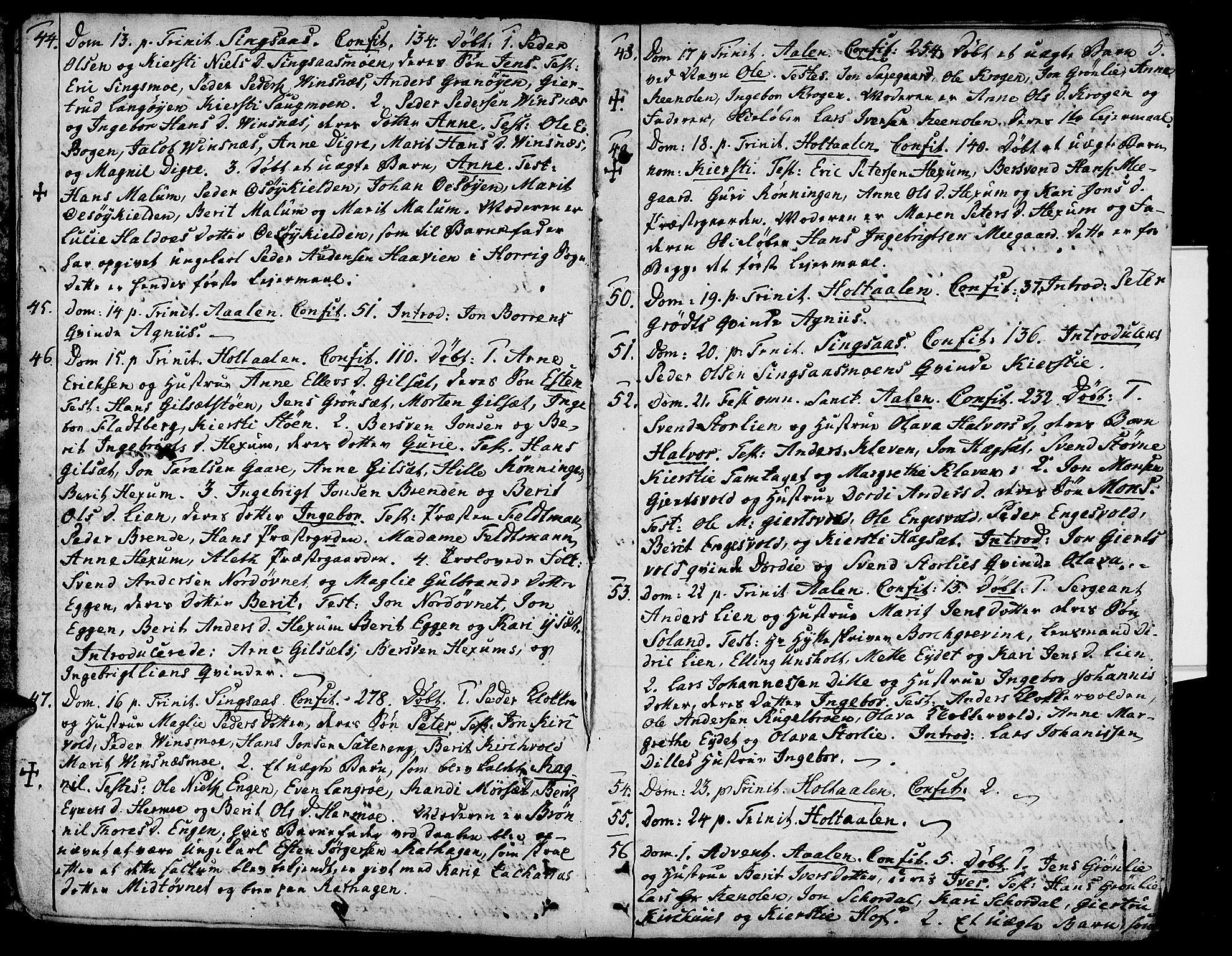 Ministerialprotokoller, klokkerbøker og fødselsregistre - Sør-Trøndelag, SAT/A-1456/685/L0953: Parish register (official) no. 685A02, 1805-1816, p. 5