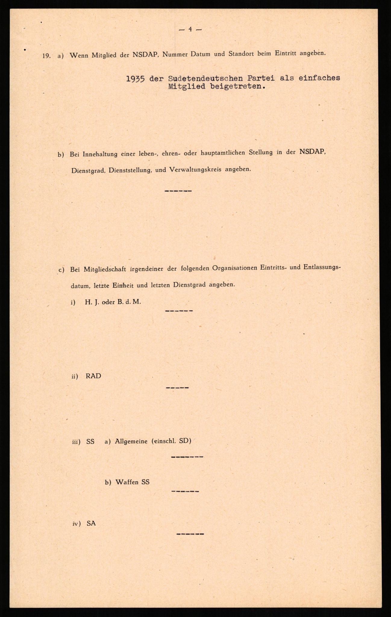 Forsvaret, Forsvarets overkommando II, AV/RA-RAFA-3915/D/Db/L0017: CI Questionaires. Tyske okkupasjonsstyrker i Norge. Tyskere., 1945-1946, p. 149