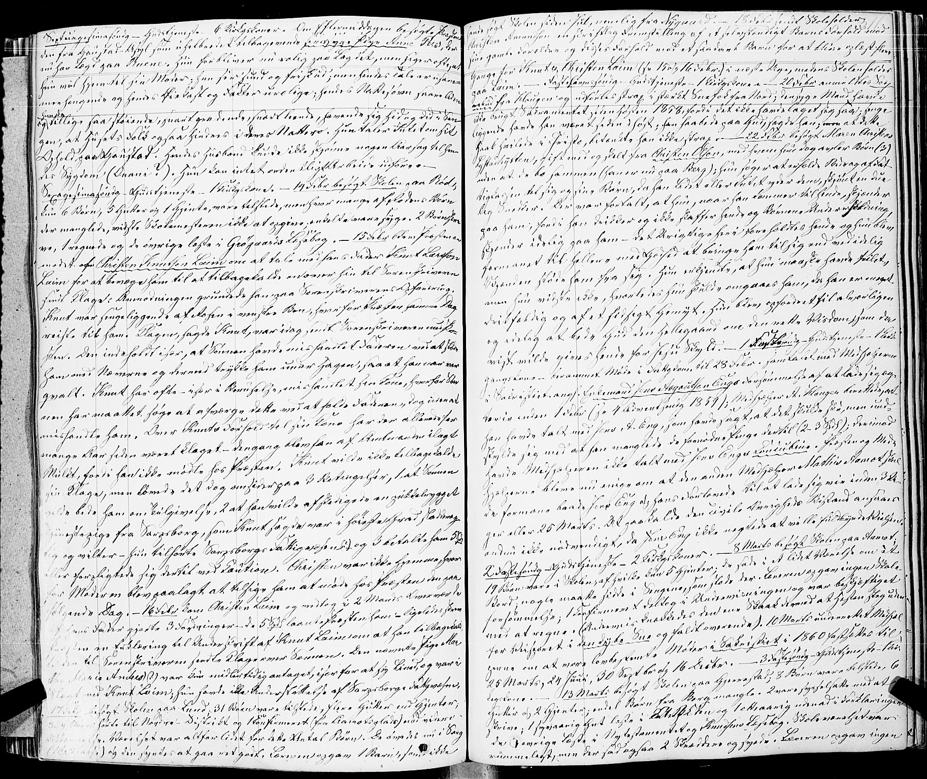 Skiptvet prestekontor Kirkebøker, SAO/A-20009/F/Fa/L0006: Parish register (official) no. 6, 1839-1860, p. 311