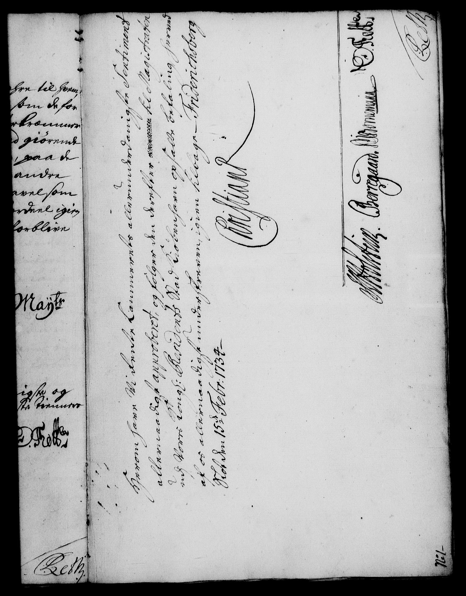 Rentekammeret, Kammerkanselliet, RA/EA-3111/G/Gf/Gfa/L0017: Norsk relasjons- og resolusjonsprotokoll (merket RK 52.17), 1734, p. 92