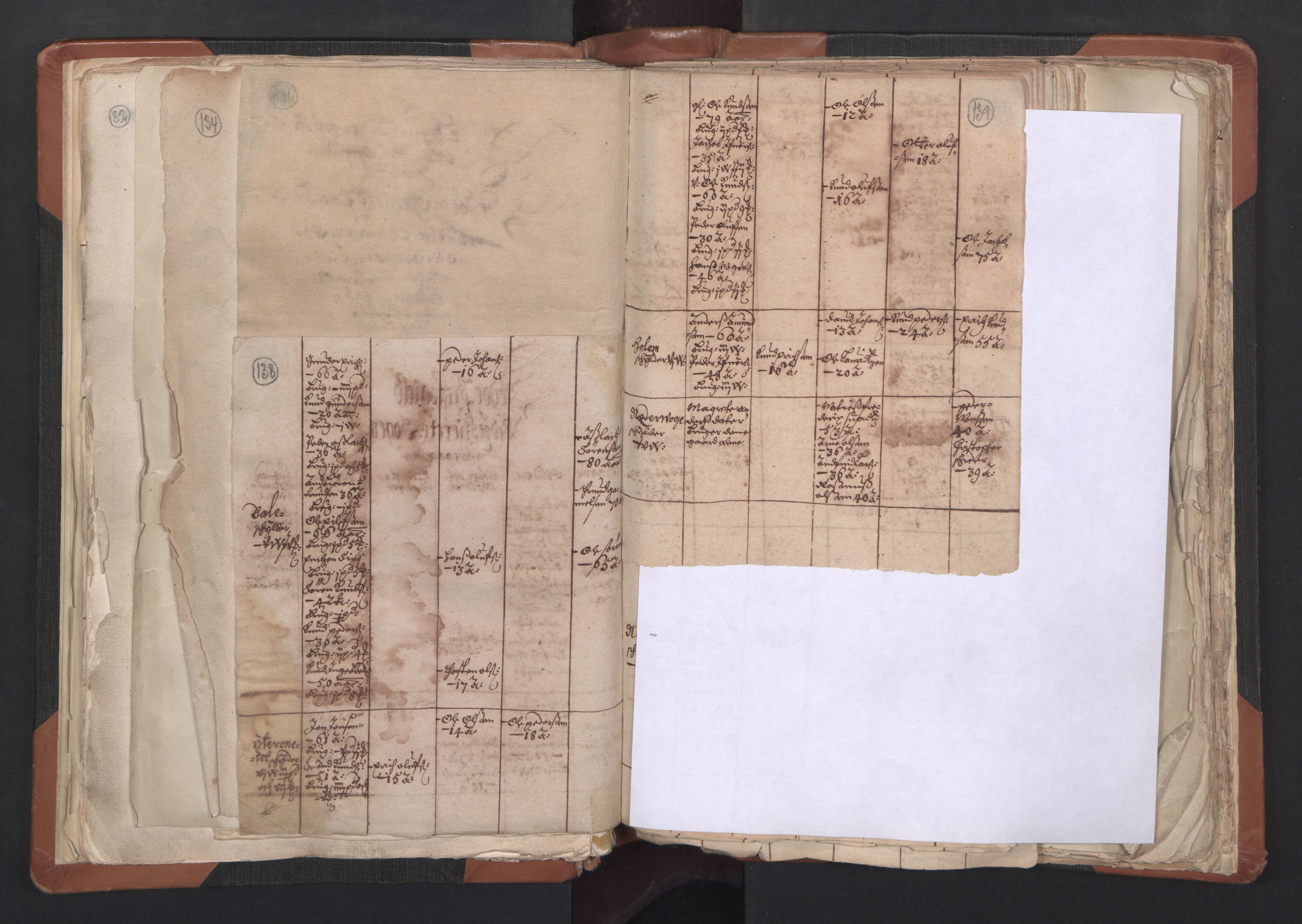 RA, Vicar's Census 1664-1666, no. 27: Romsdal deanery, 1664-1666, p. 138-139