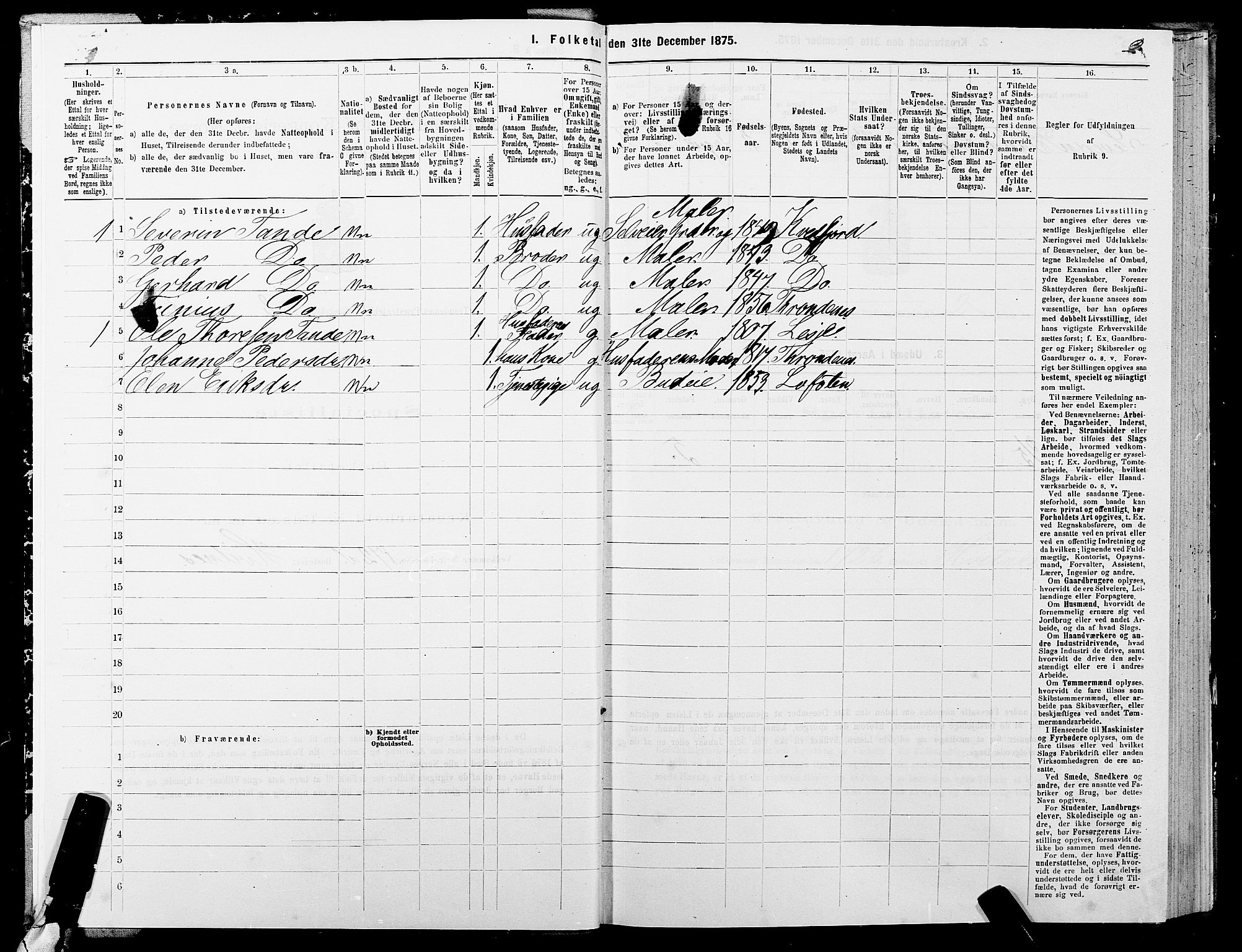 SATØ, 1875 census for 1914P Trondenes, 1875, p. 2002