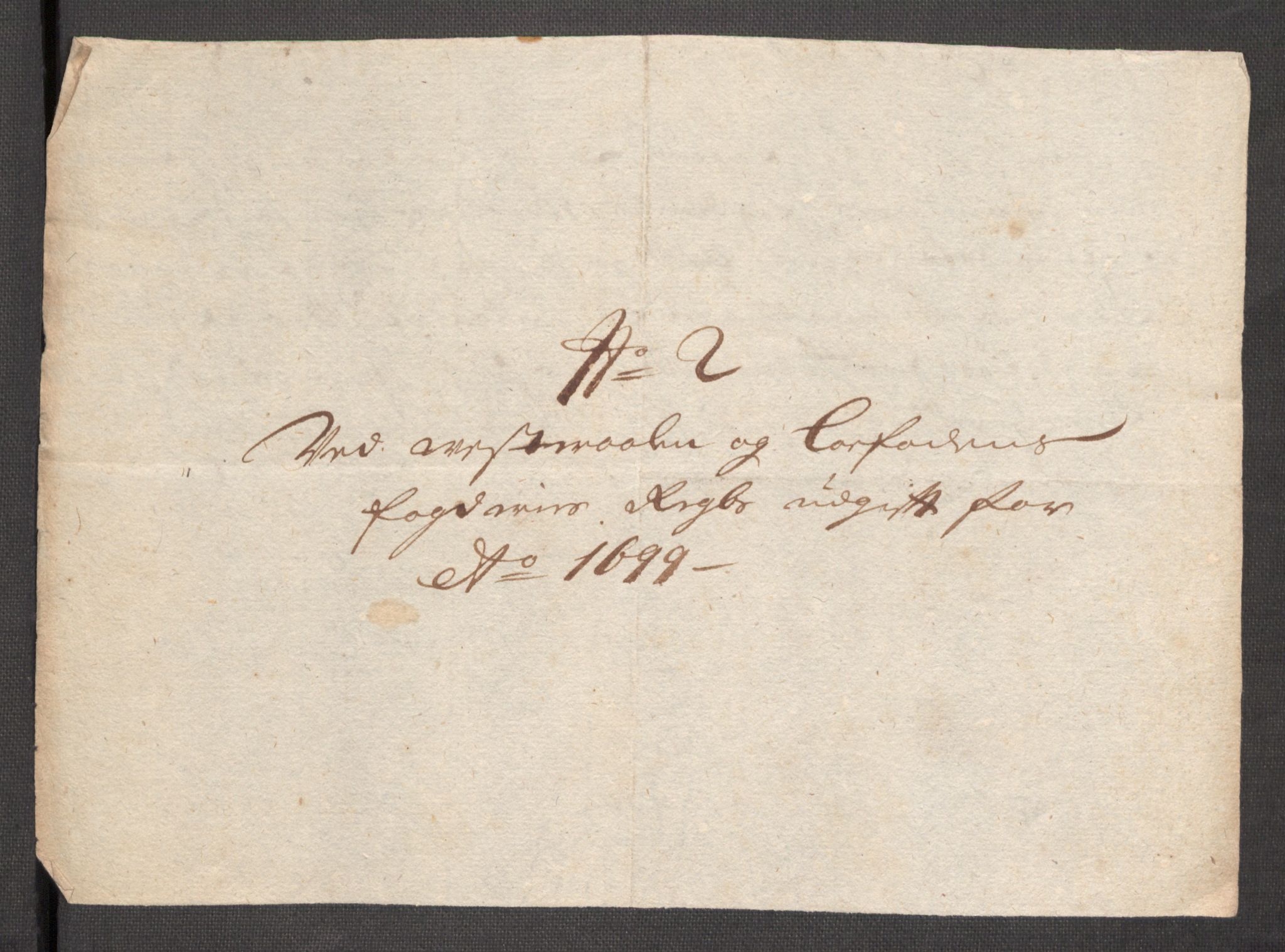 Rentekammeret inntil 1814, Reviderte regnskaper, Fogderegnskap, RA/EA-4092/R67/L4678: Fogderegnskap Vesterålen, Andenes og Lofoten, 1696-1708, p. 320