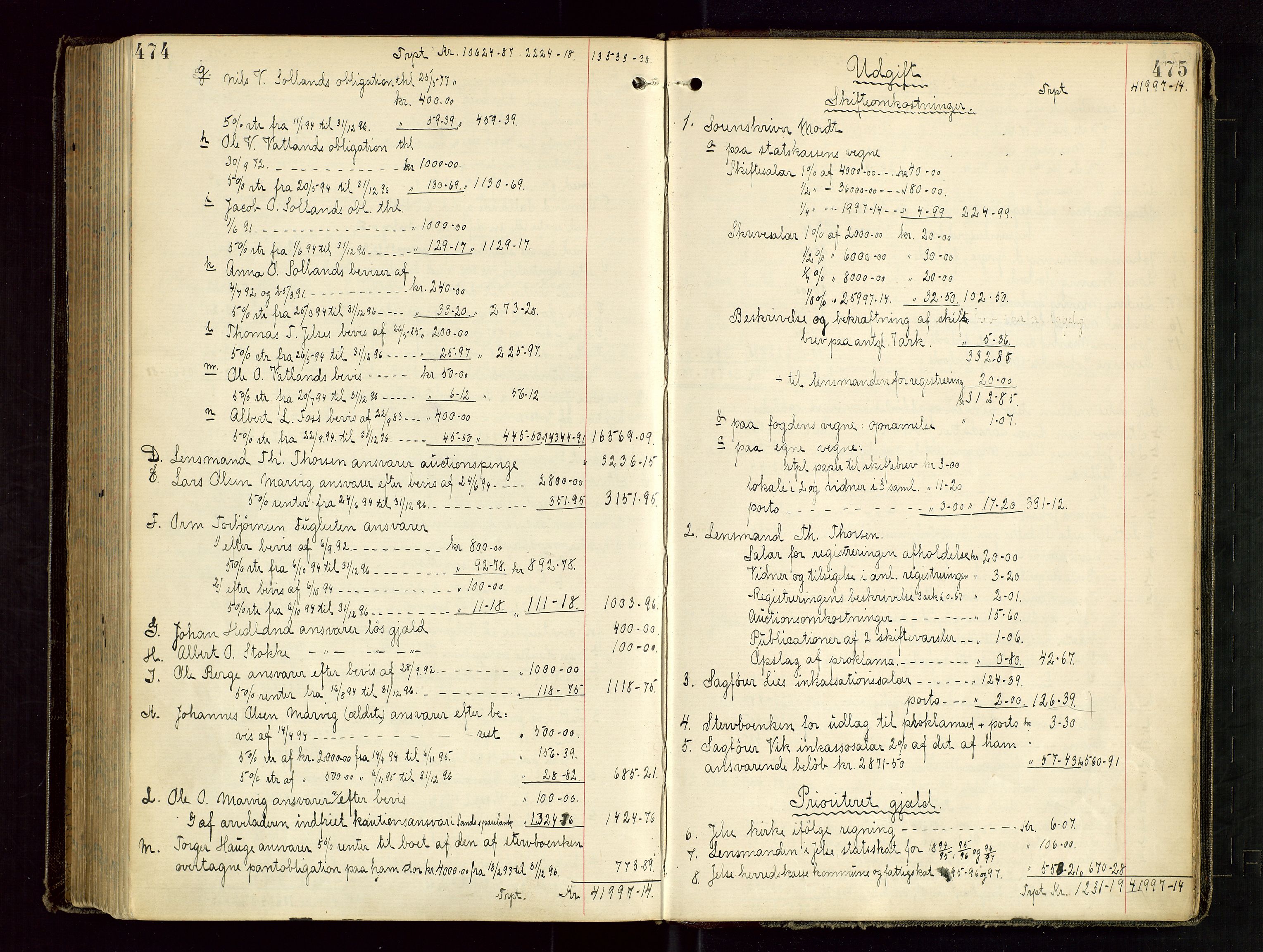 Ryfylke tingrett, SAST/A-100055/001/IV/IVD/L0029: Skifteprotokoll, register i protokollen, 1893-1897, p. 474-475