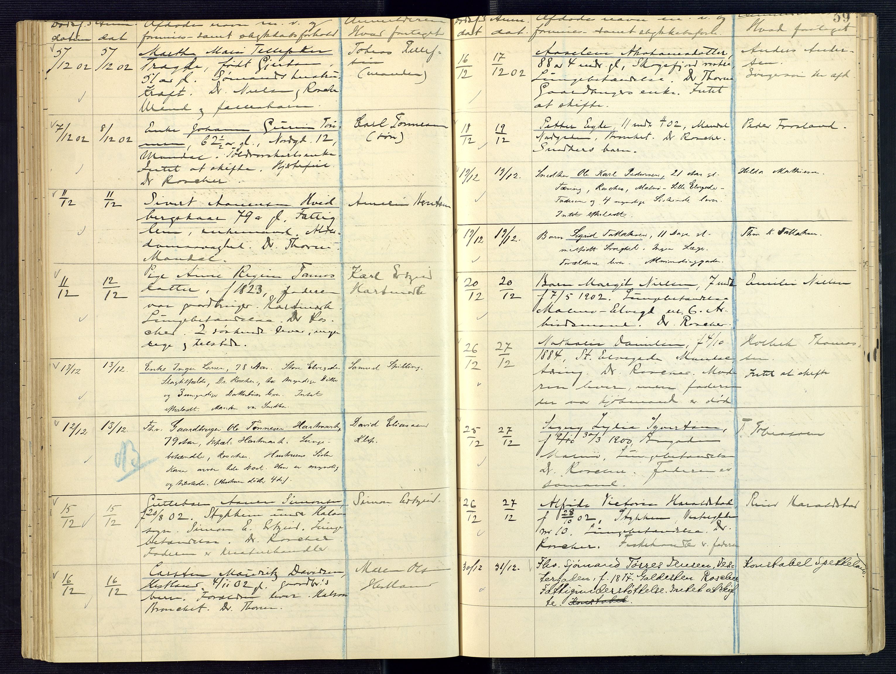 Mandal sorenskriveri, AV/SAK-1221-0005/001/H/Ha/L0005: Dødsfall Mandal prestegjeld nr 4, 1895-1908, p. 59
