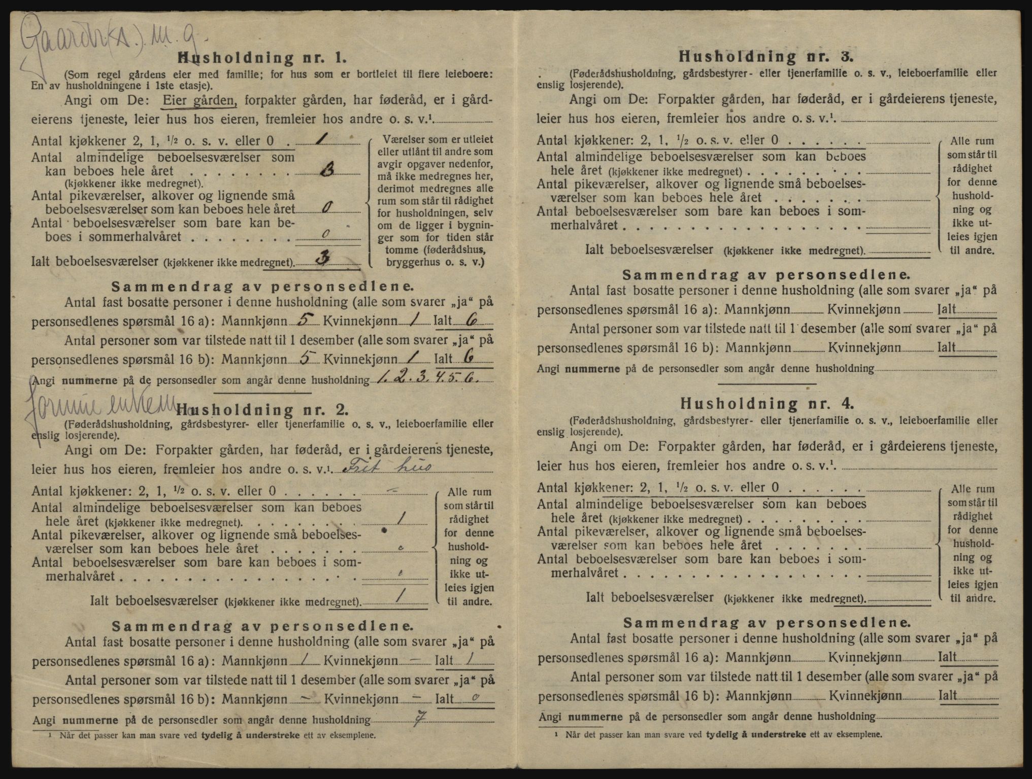 SAO, 1920 census for Onsøy, 1920, p. 2657