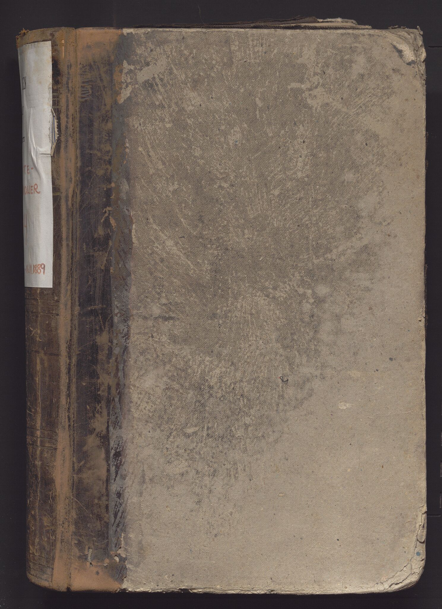Skien byfogd, AV/SAKO-A-219/H/Hb/L0014: Skifteprotokoll, 1882-1889