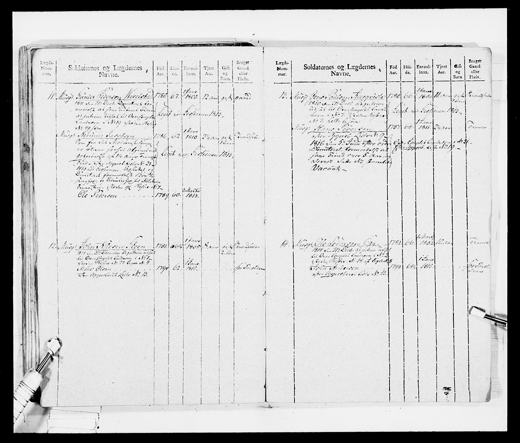 Generalitets- og kommissariatskollegiet, Det kongelige norske kommissariatskollegium, AV/RA-EA-5420/E/Eh/L0035: Nordafjelske gevorbne infanteriregiment, 1812-1813, p. 470