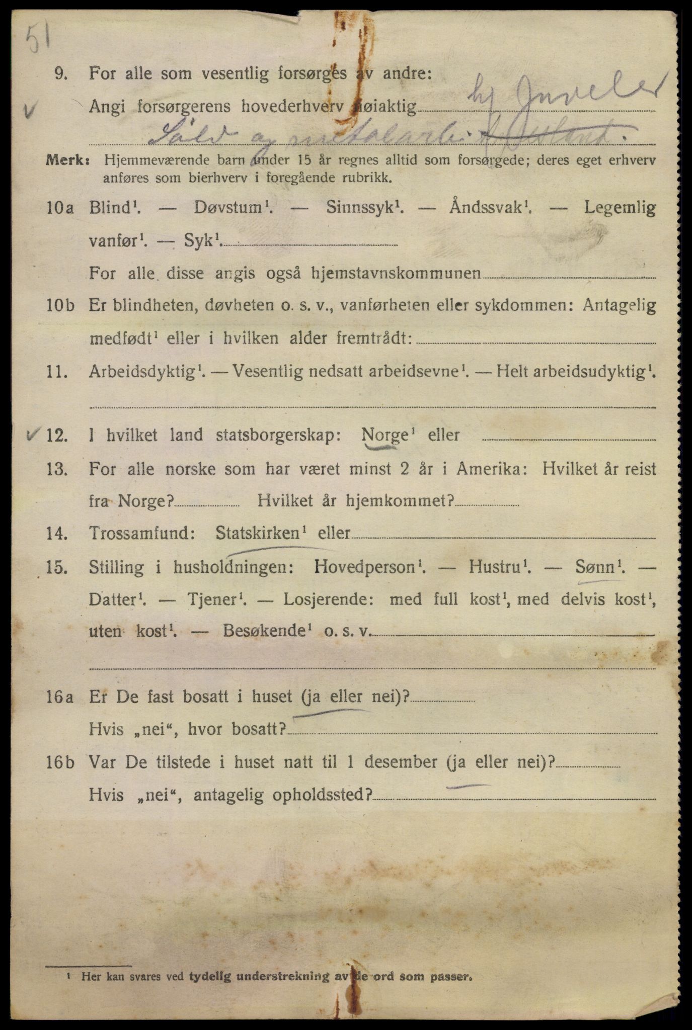 SAO, 1920 census for Kristiania, 1920, p. 333408