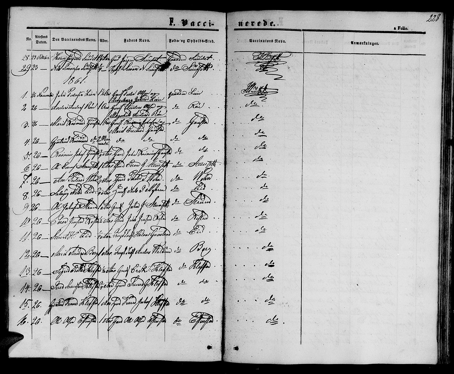 Ministerialprotokoller, klokkerbøker og fødselsregistre - Sør-Trøndelag, SAT/A-1456/694/L1131: Parish register (copy) no. 694C03, 1858-1886, p. 228