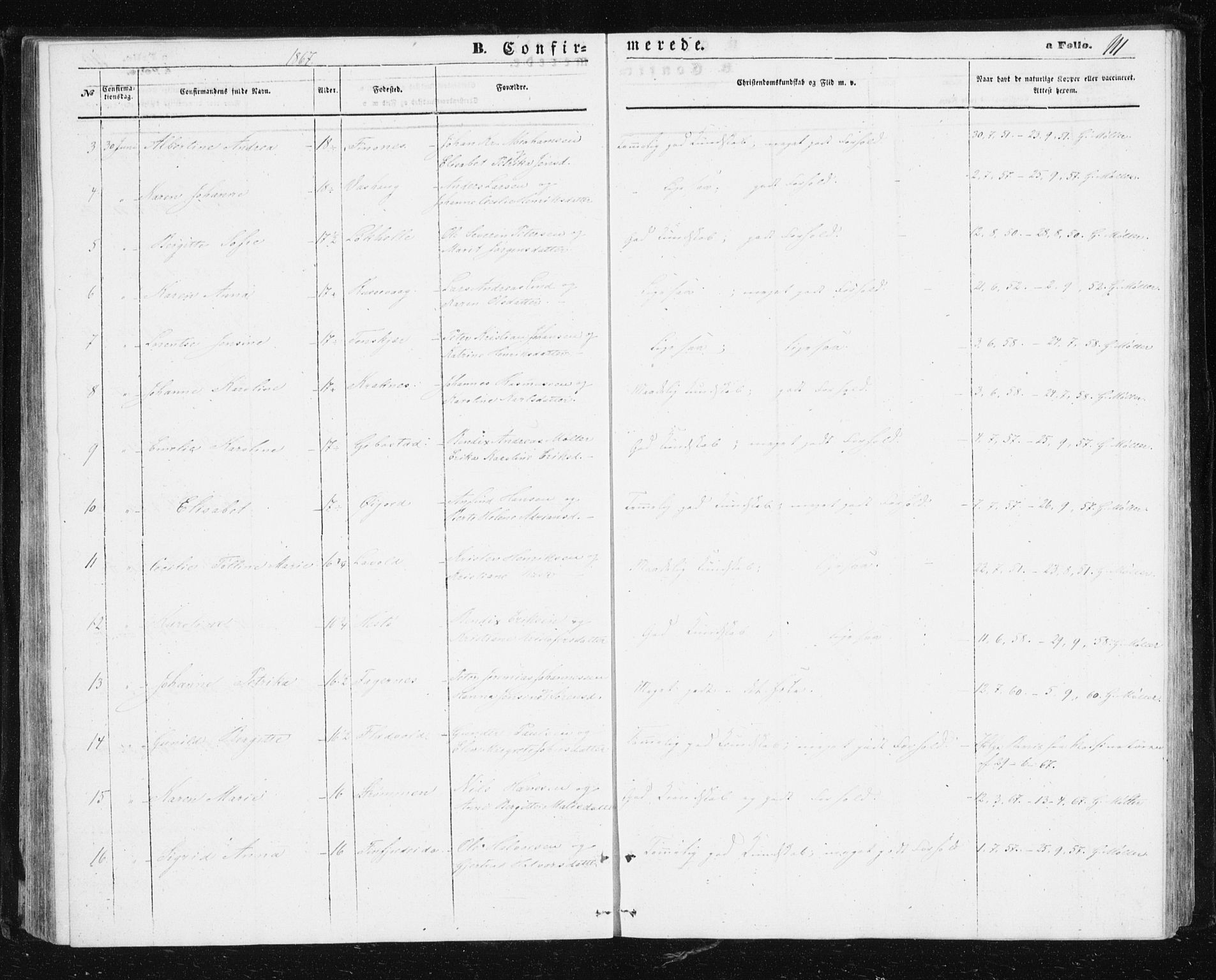 Lenvik sokneprestembete, AV/SATØ-S-1310/H/Ha/Hab/L0004klokker: Parish register (copy) no. 4, 1859-1869, p. 112