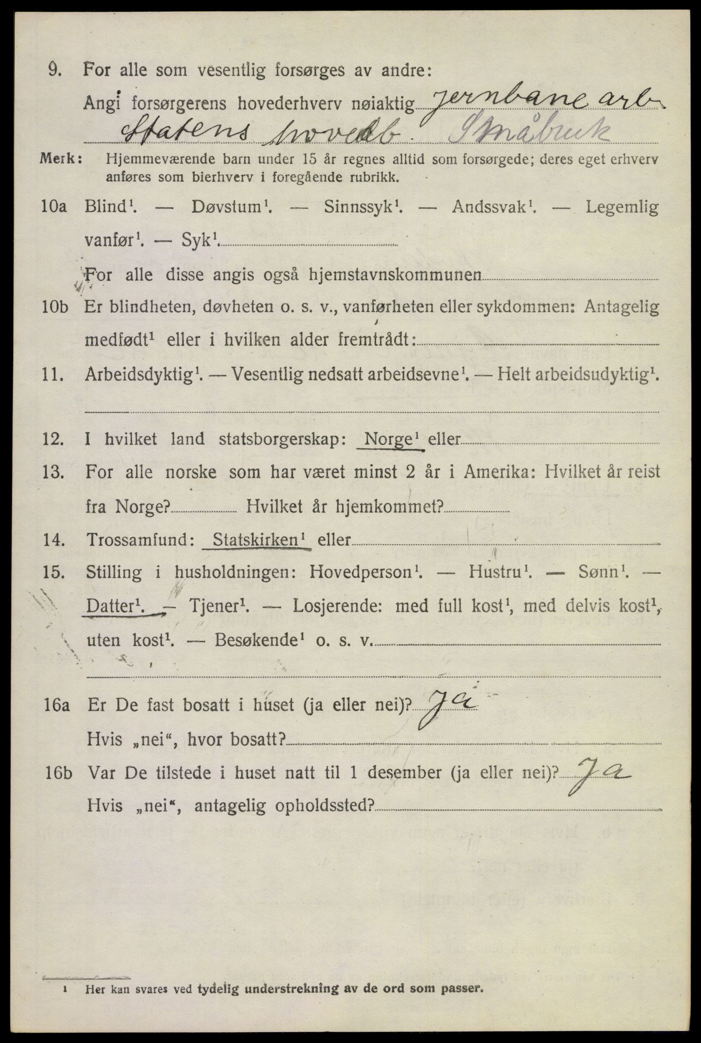 SAKO, 1920 census for Modum, 1920, p. 20924