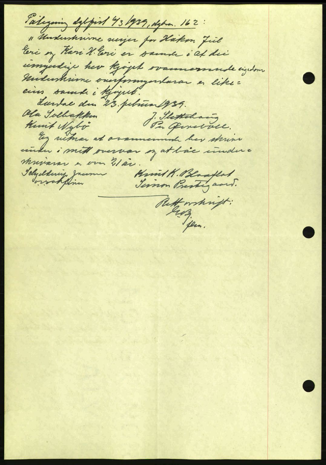 Indre Sogn tingrett, SAB/A-3301/1/G/Gb/Gba/L0030: Mortgage book no. 30, 1935-1937, Deed date: 01.01.1936