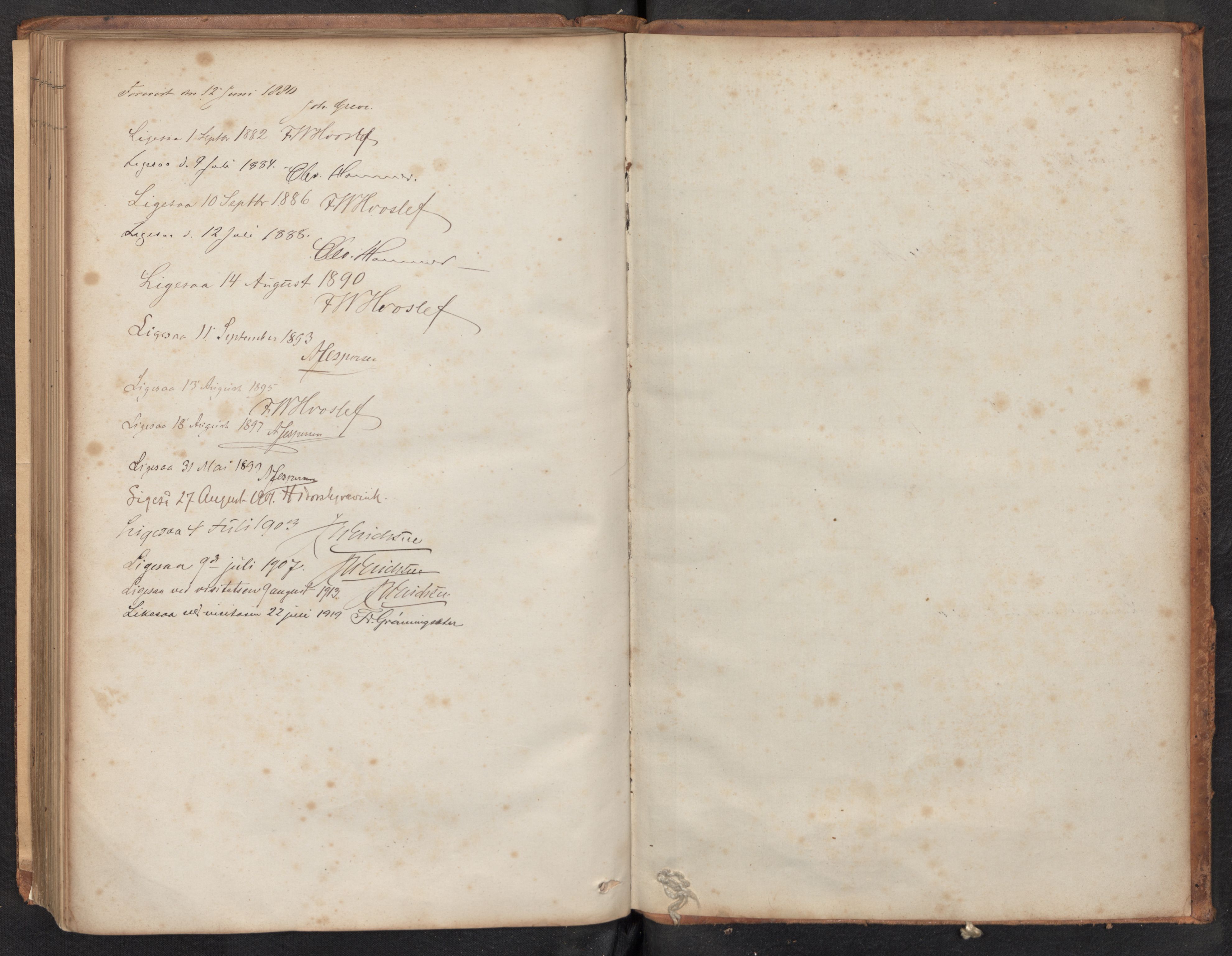 Askvoll sokneprestembete, AV/SAB-A-79501/H/Haa/Haad/L0002: Diary records no. D 2, 1879-1916