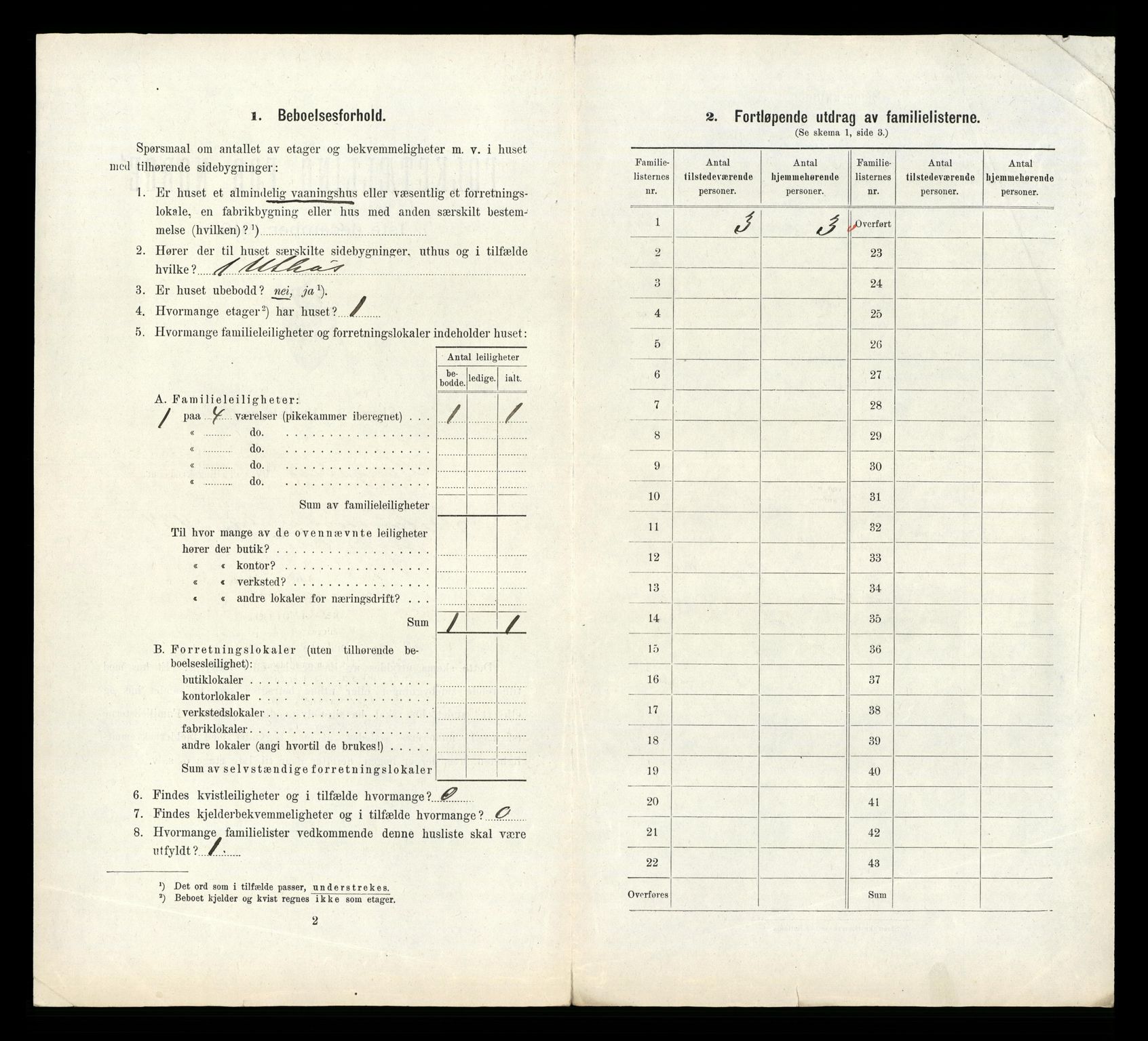 RA, 1910 census for Kongsberg, 1910, p. 2511