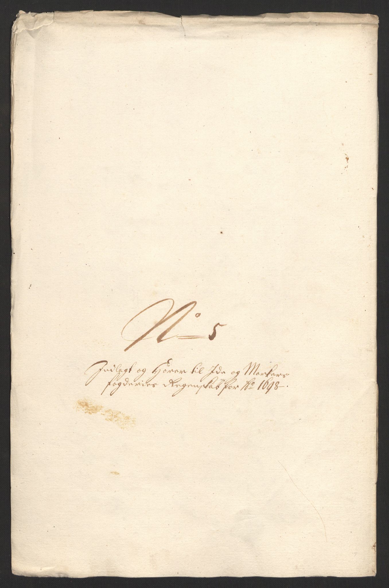 Rentekammeret inntil 1814, Reviderte regnskaper, Fogderegnskap, RA/EA-4092/R01/L0013: Fogderegnskap Idd og Marker, 1696-1698, p. 344
