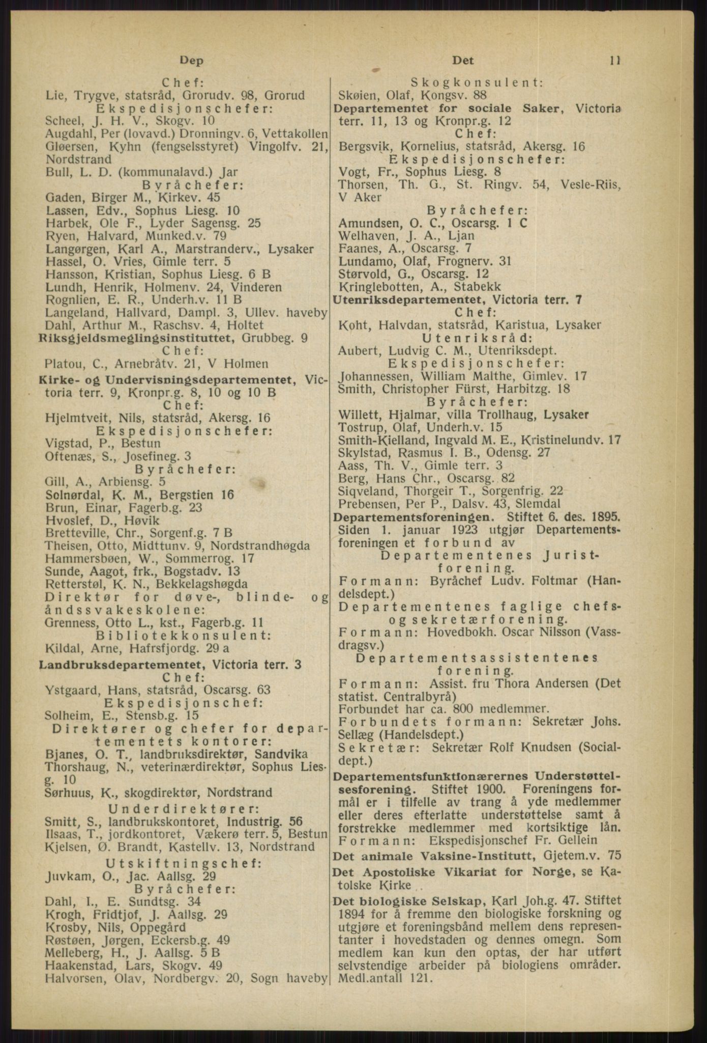 Kristiania/Oslo adressebok, PUBL/-, 1936, p. 11