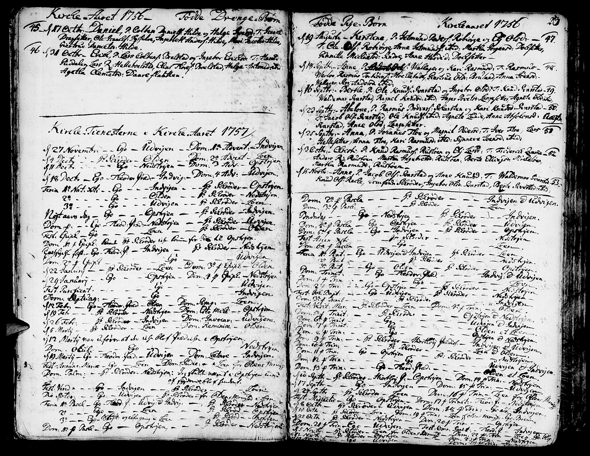 Innvik sokneprestembete, AV/SAB-A-80501: Parish register (official) no. A 1, 1750-1816, p. 23