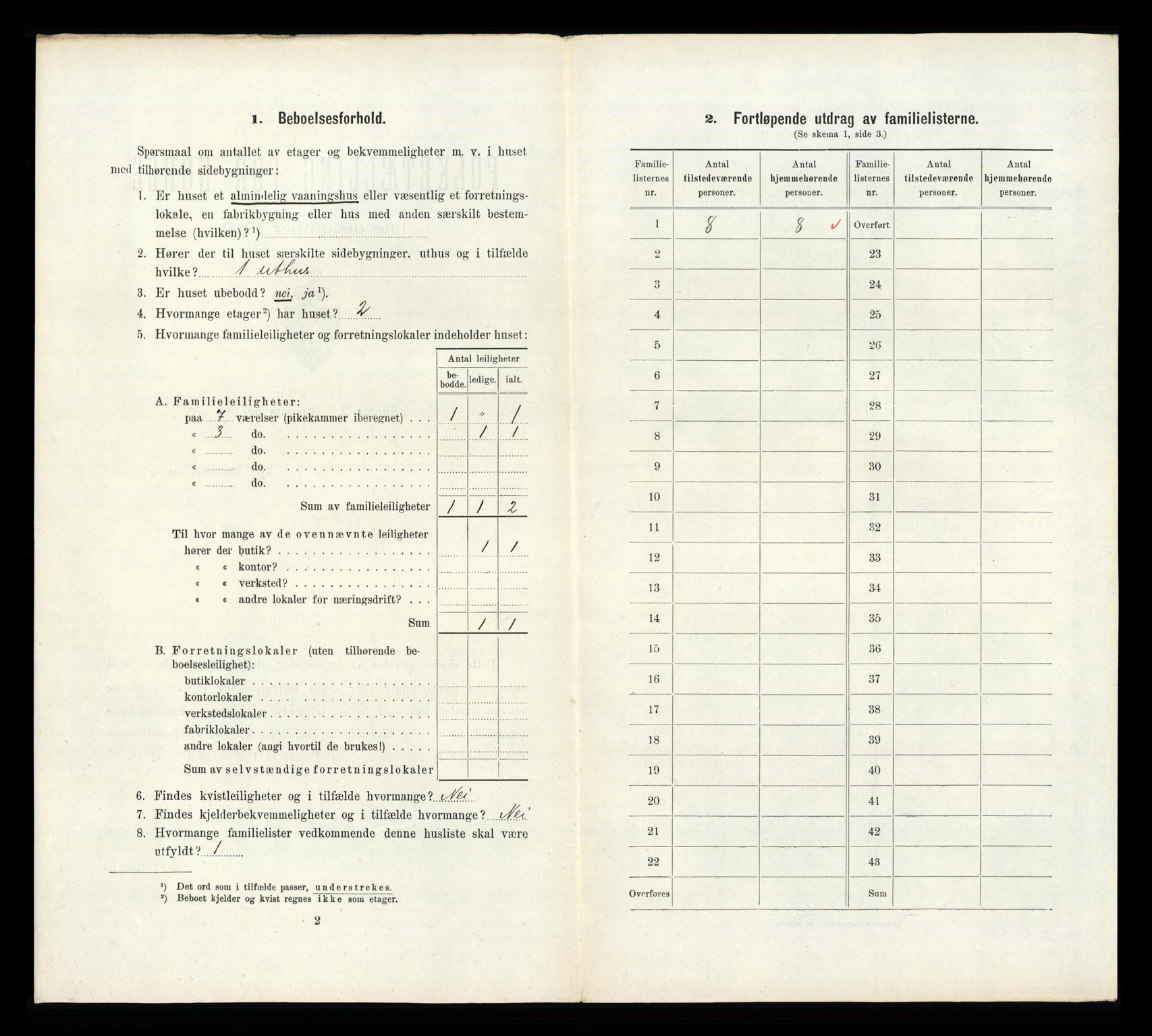 RA, 1910 census for Sandnes, 1910, p. 795