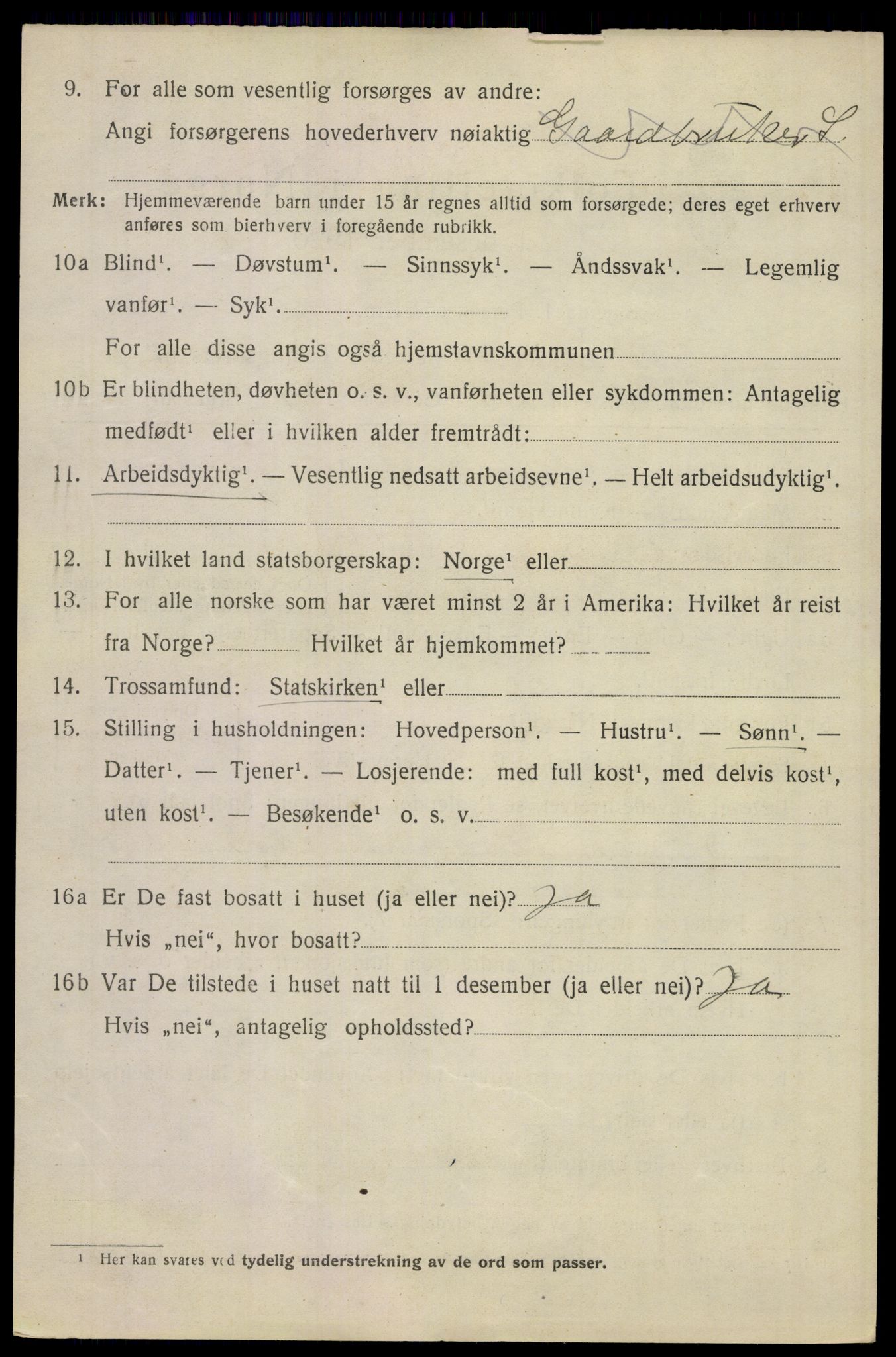 SAKO, 1920 census for Ramnes, 1920, p. 1519