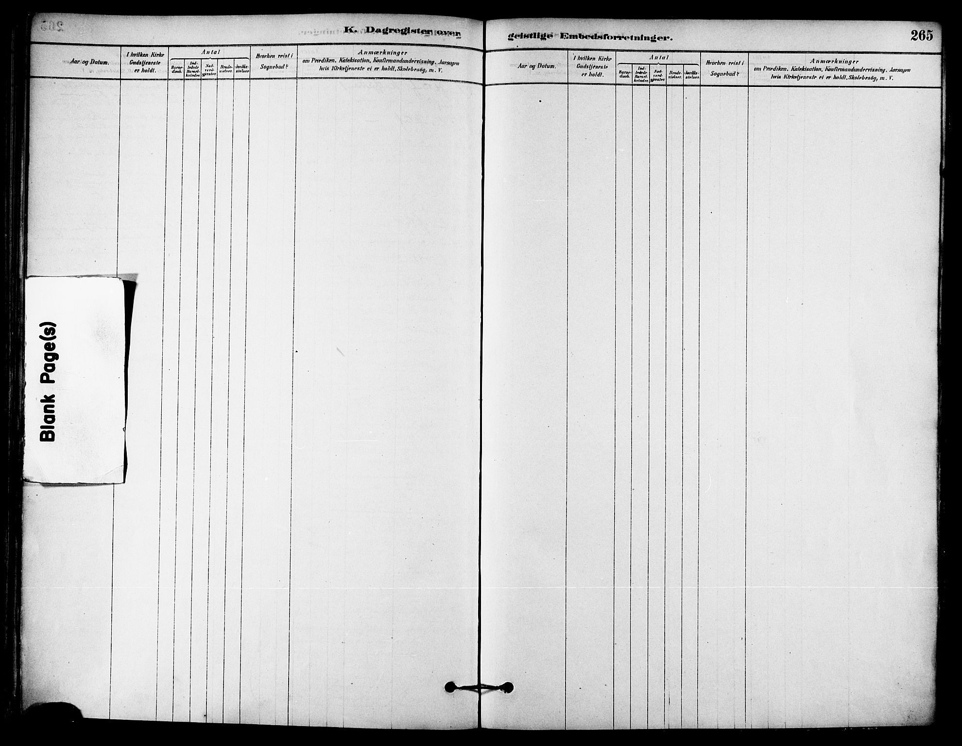 Ministerialprotokoller, klokkerbøker og fødselsregistre - Nordland, AV/SAT-A-1459/823/L0325: Parish register (official) no. 823A02, 1878-1898, p. 265