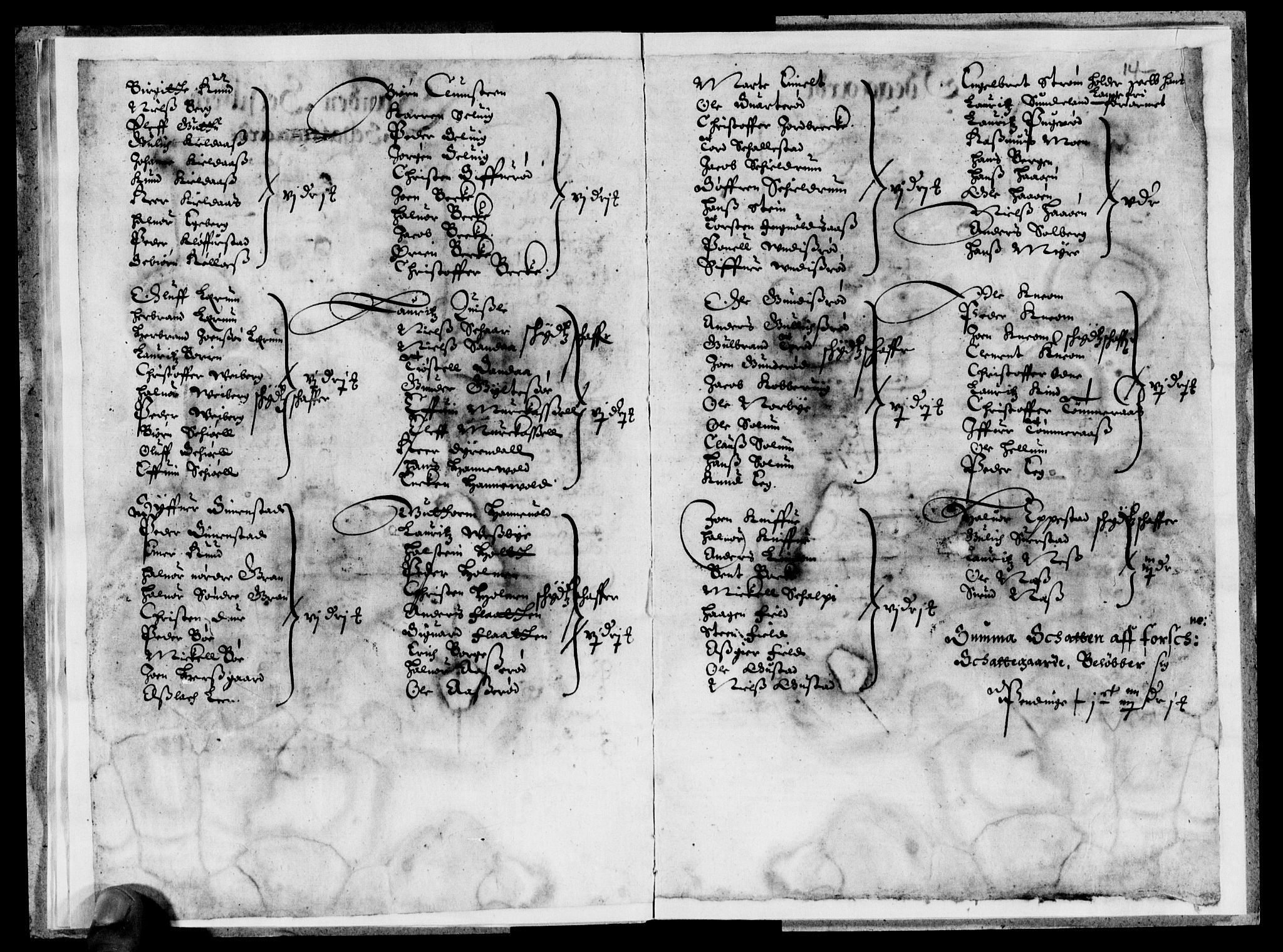 Rentekammeret inntil 1814, Reviderte regnskaper, Lensregnskaper, AV/RA-EA-5023/R/Rb/Rbo/L0023: Tønsberg len, 1641-1643