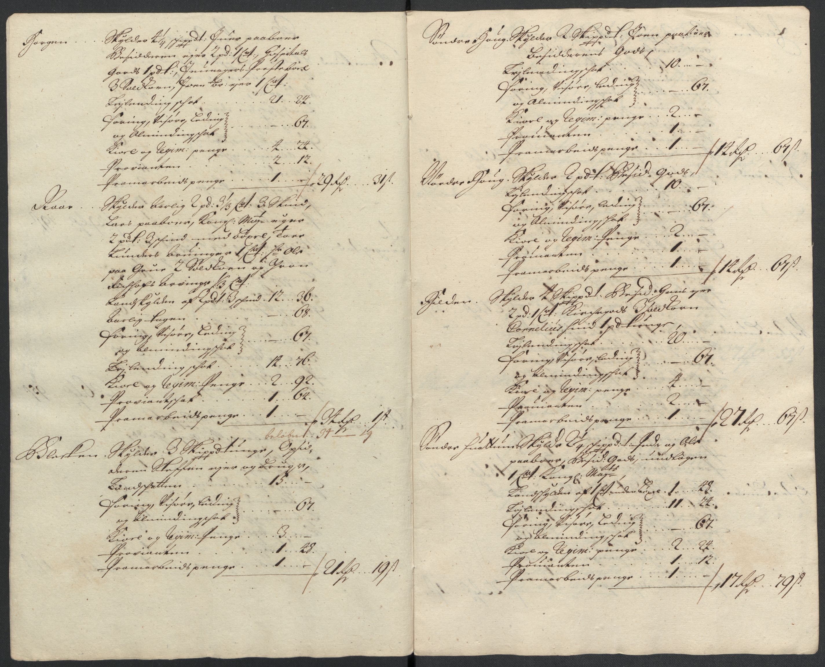 Rentekammeret inntil 1814, Reviderte regnskaper, Fogderegnskap, AV/RA-EA-4092/R18/L1302: Fogderegnskap Hadeland, Toten og Valdres, 1704, p. 375