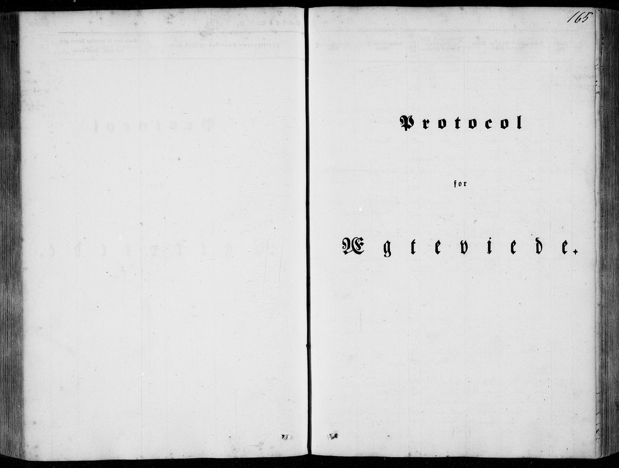 Stryn Sokneprestembete, SAB/A-82501: Parish register (official) no. A 2, 1844-1861, p. 165