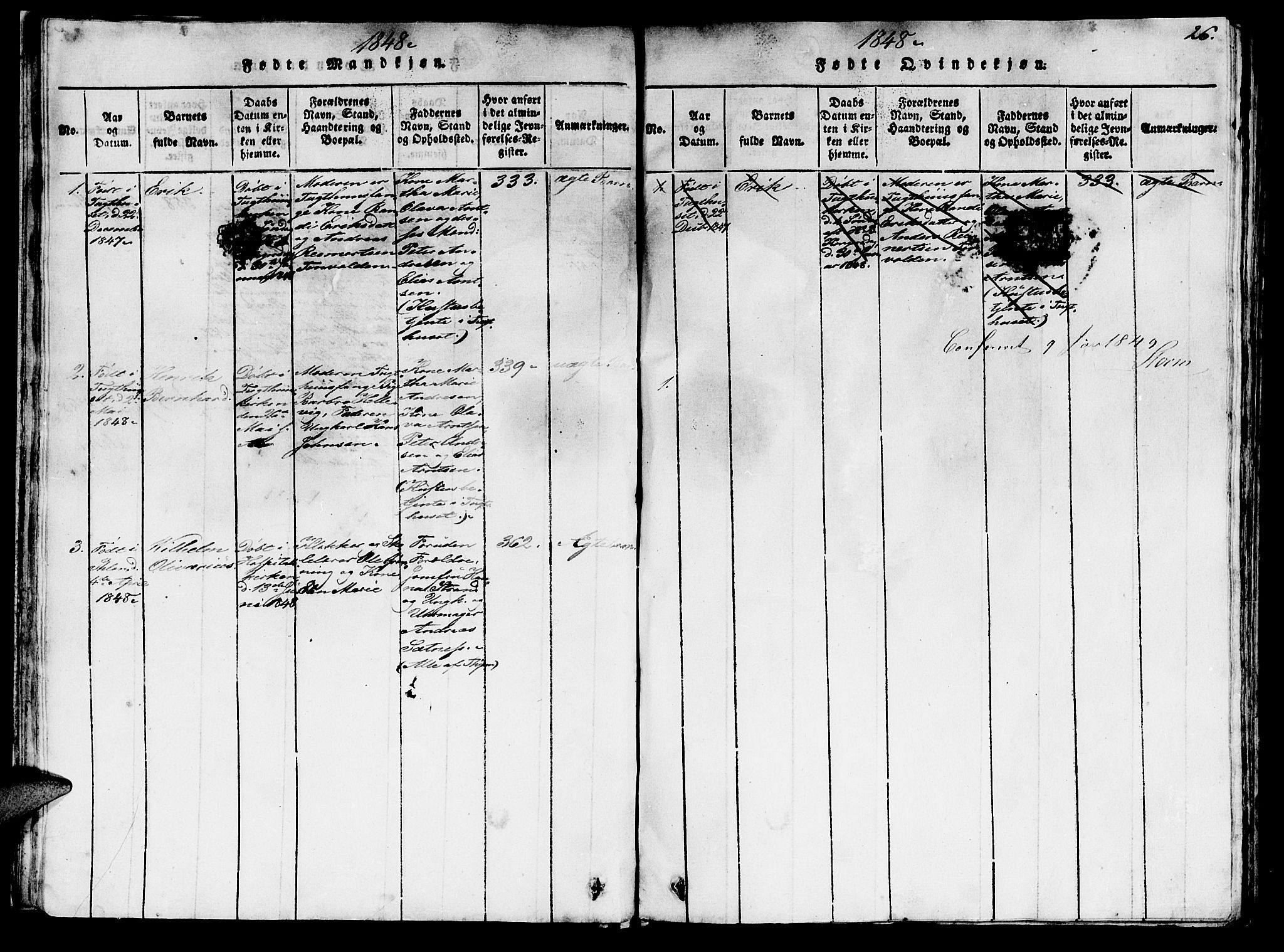Ministerialprotokoller, klokkerbøker og fødselsregistre - Sør-Trøndelag, SAT/A-1456/623/L0478: Parish register (copy) no. 623C01, 1815-1873, p. 26