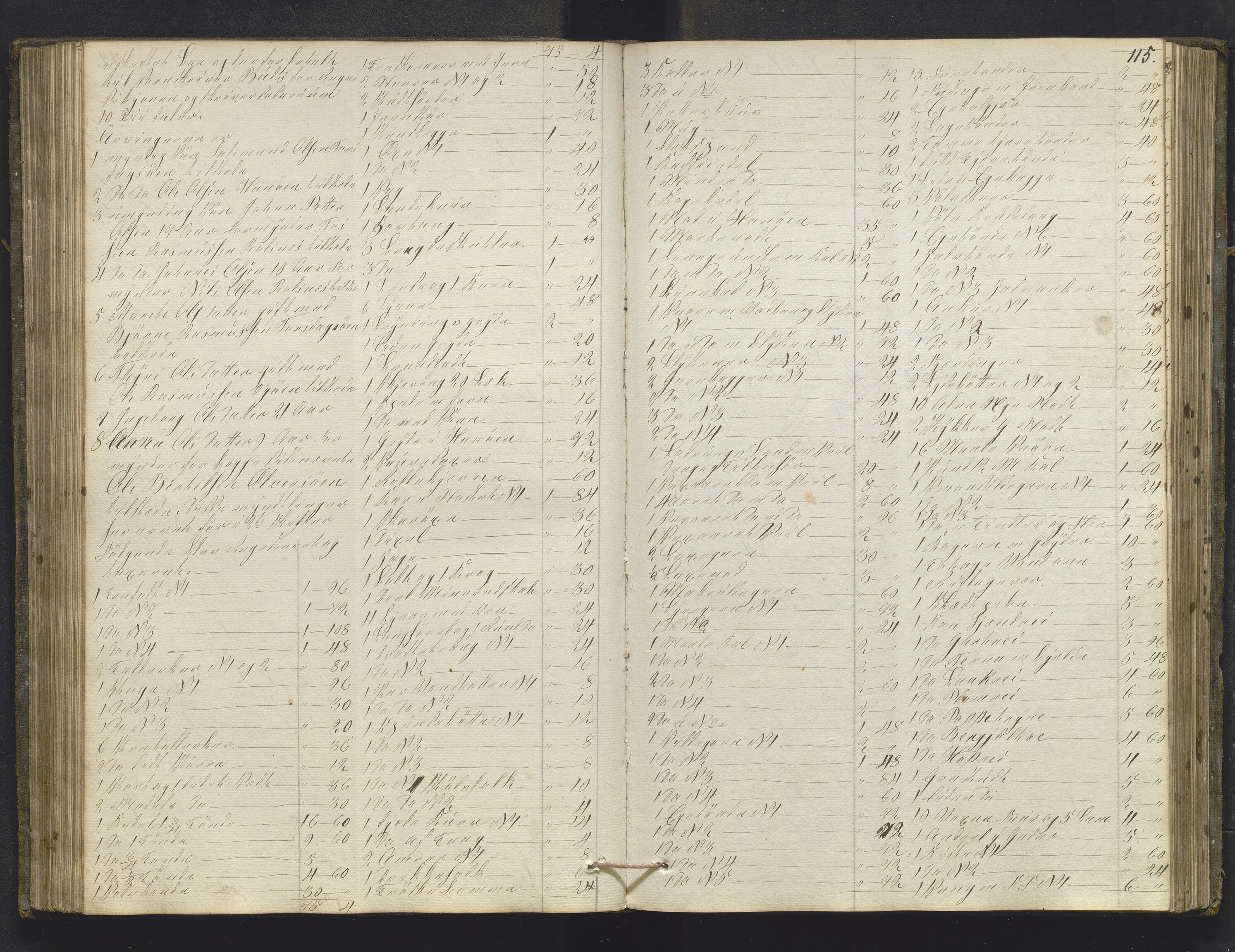 Lensmannen i Sund og Austevoll, AV/SAB-A-35201/0006/L0008: Registreringsprotokoll, 1846-1860, p. 114b-115a