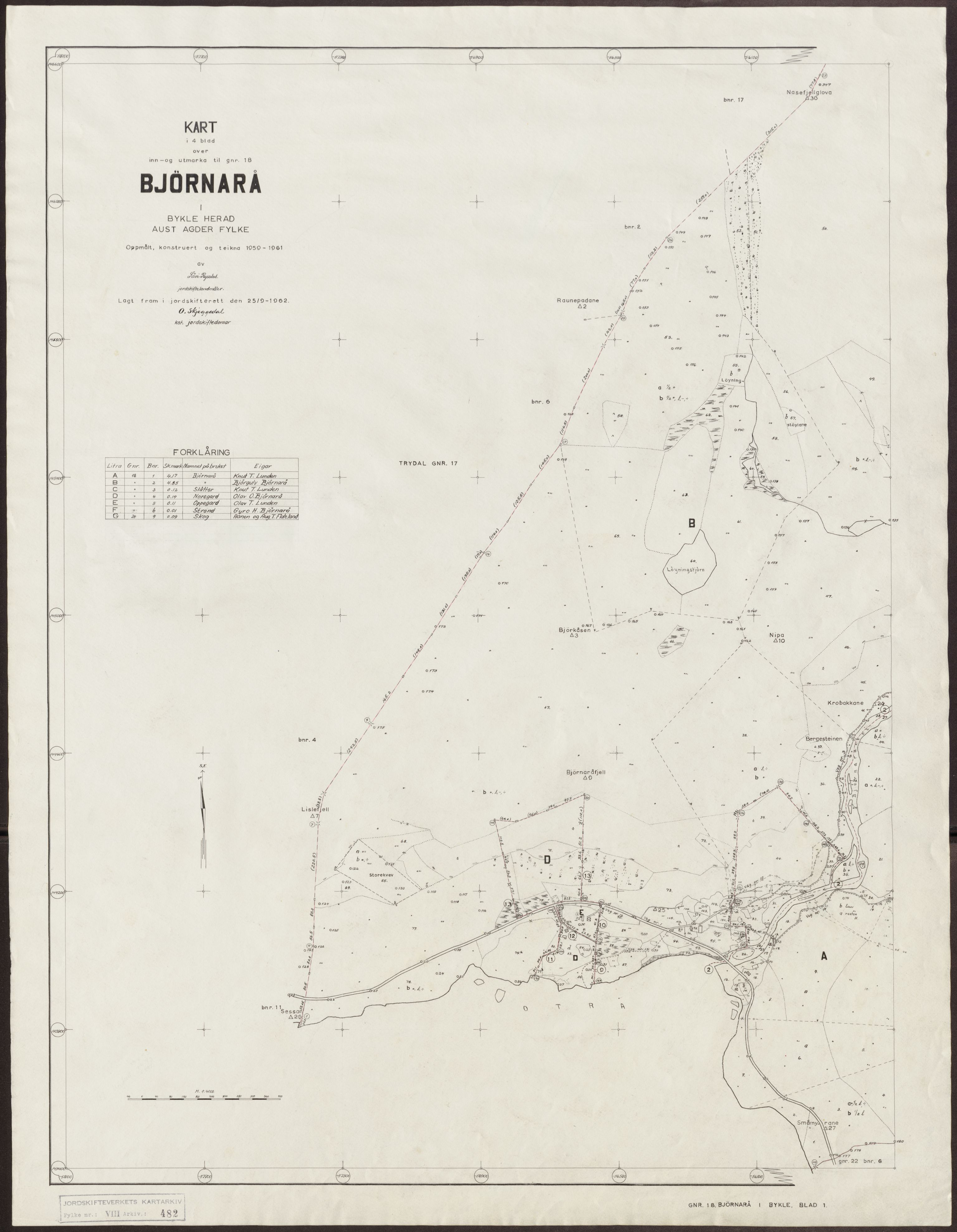 Jordskifteverkets kartarkiv, RA/S-3929/T, 1859-1988, p. 714