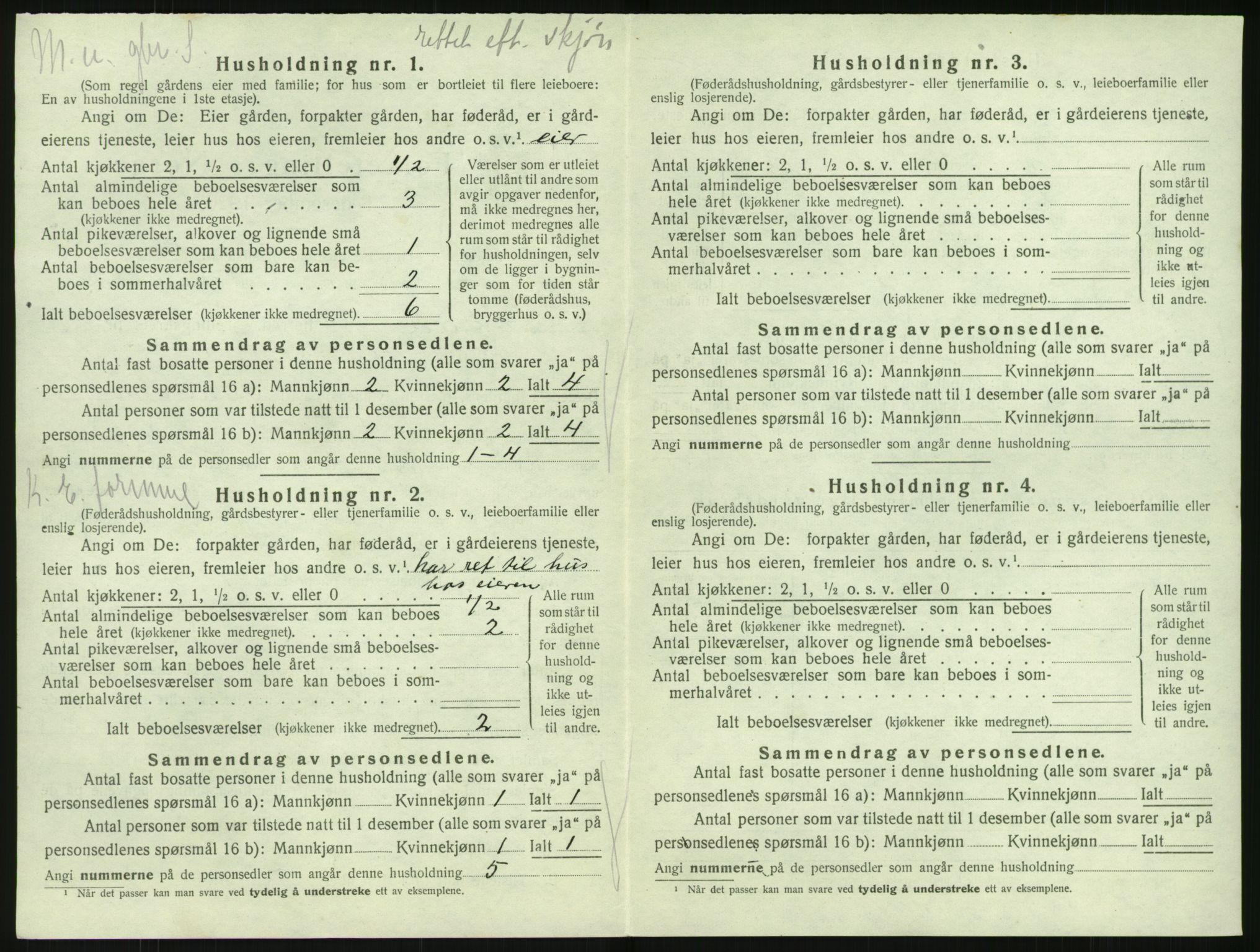 SAK, 1920 census for Søndeled, 1920, p. 344