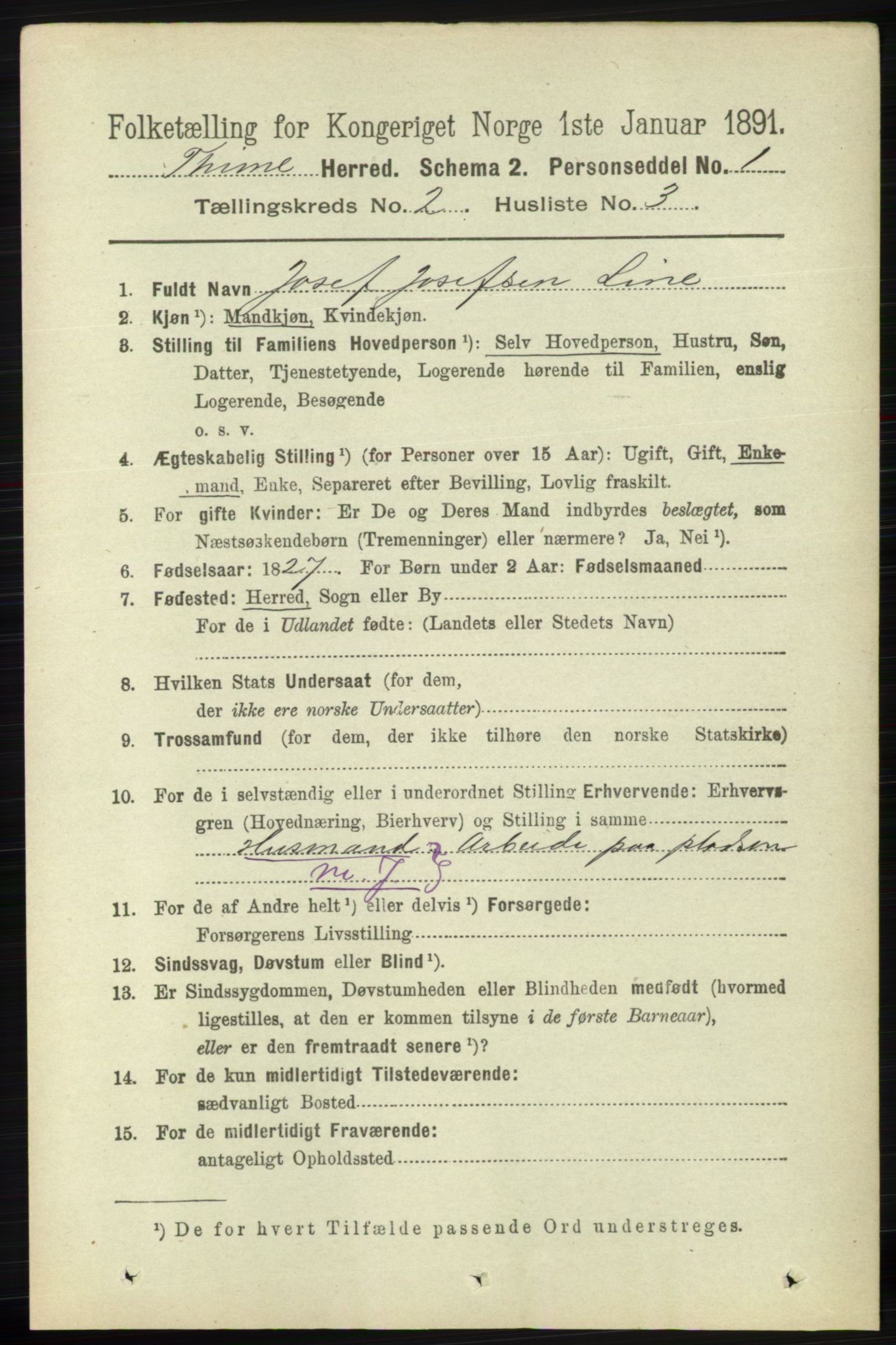 RA, 1891 census for 1121 Time, 1891, p. 681