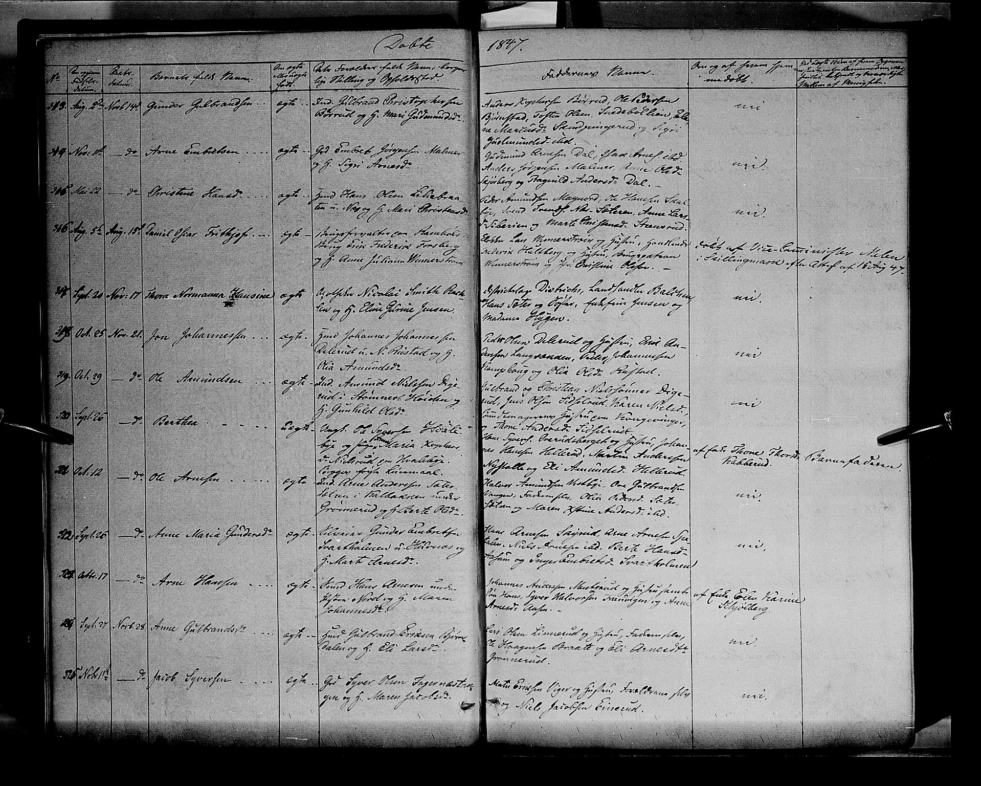 Vinger prestekontor, AV/SAH-PREST-024/H/Ha/Haa/L0009: Parish register (official) no. 9, 1847-1855, p. 13