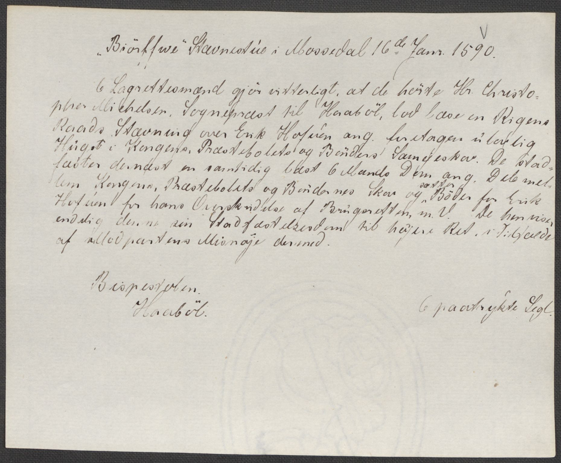 Riksarkivets diplomsamling, AV/RA-EA-5965/F15/L0005: Prestearkiv - Østfold, 1572-1830, p. 144