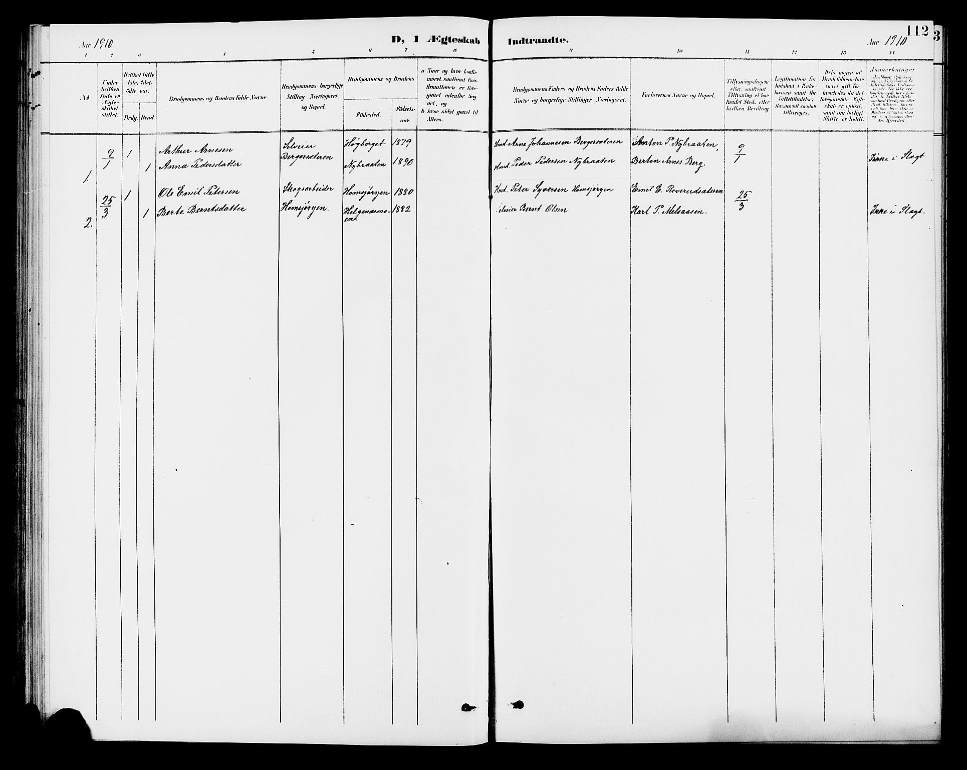 Brandval prestekontor, SAH/PREST-034/H/Ha/Hab/L0001: Parish register (copy) no. 1, 1895-1910, p. 112