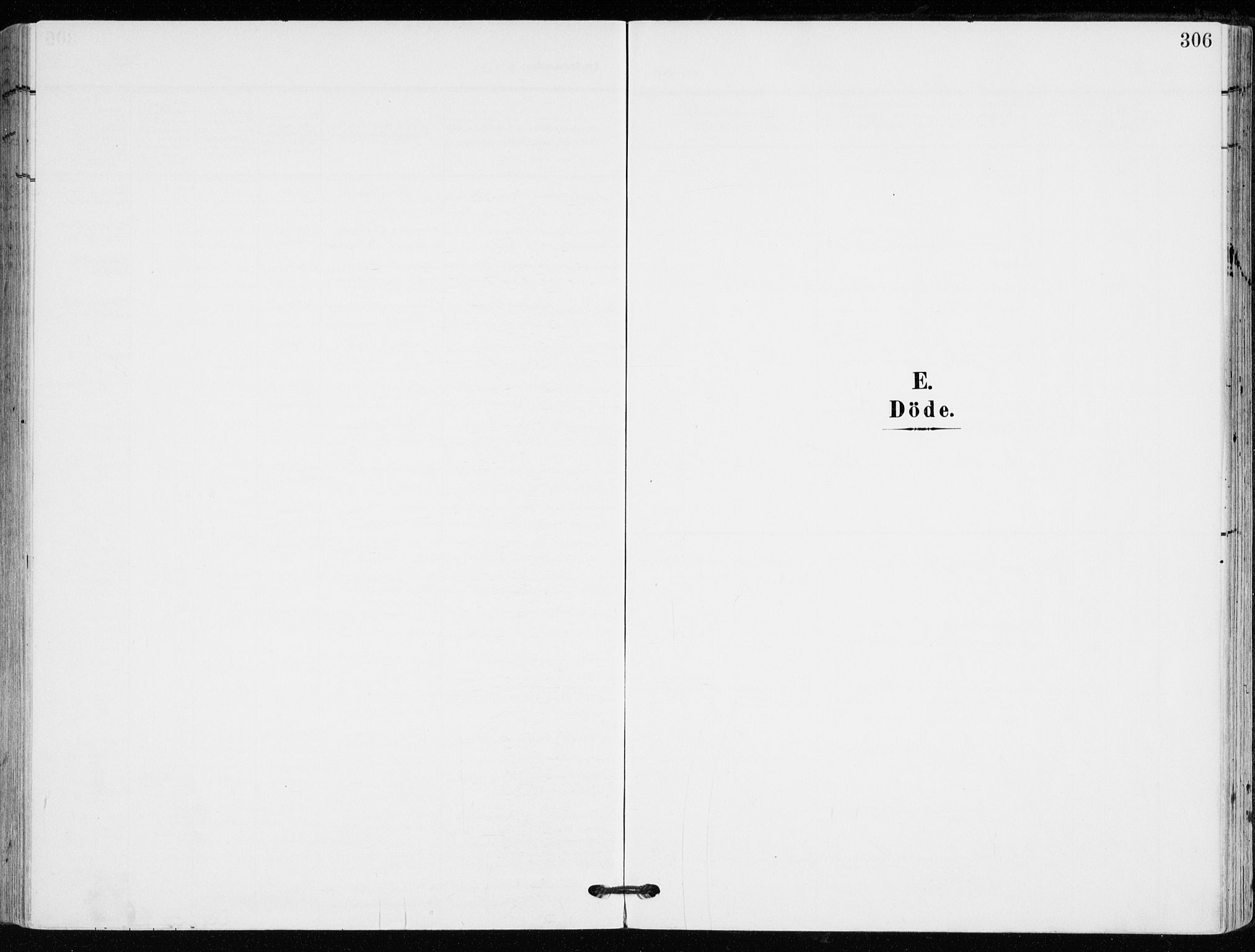 Kongsberg kirkebøker, AV/SAKO-A-22/F/Fb/L0004: Parish register (official) no. II 4, 1906-1918, p. 306