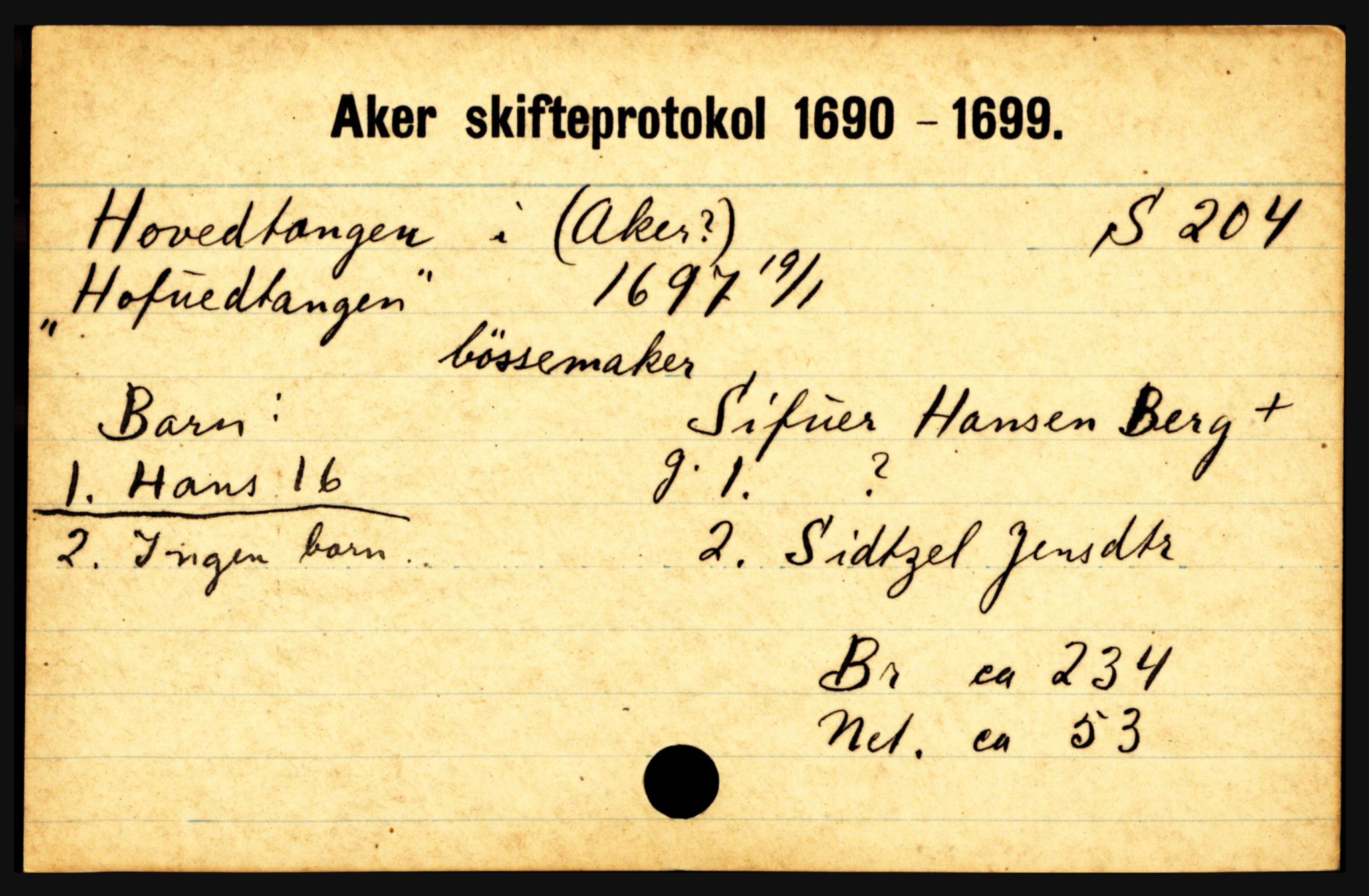 Aker sorenskriveri, AV/SAO-A-10895/H, 1656-1820, p. 2669