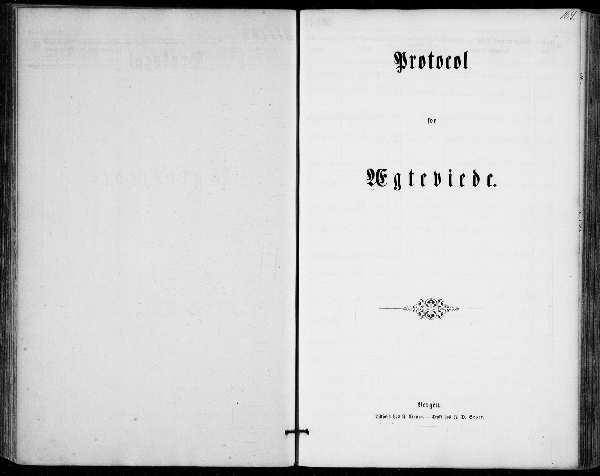 Stryn Sokneprestembete, SAB/A-82501: Parish register (official) no. A 3, 1862-1877, p. 169