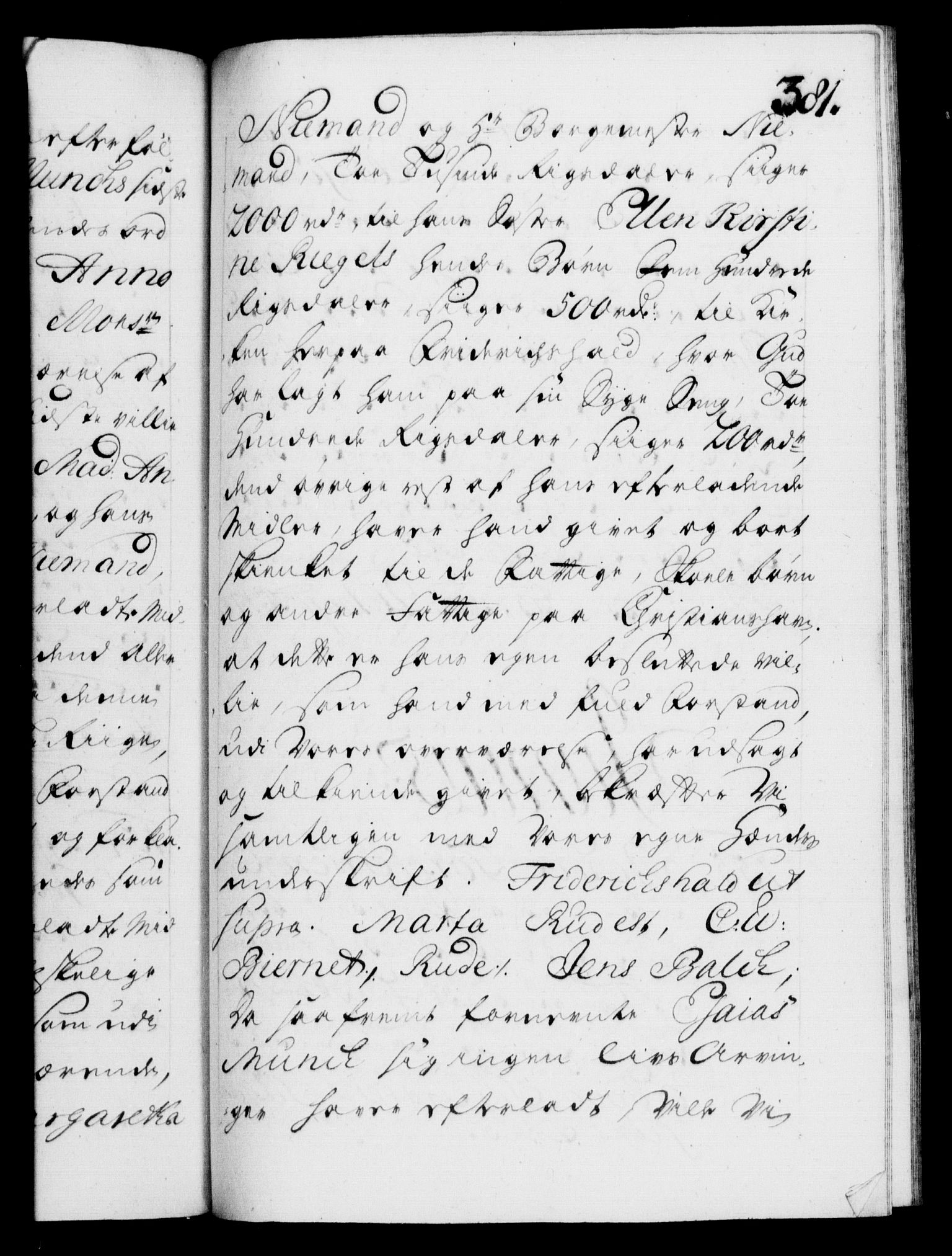 Danske Kanselli 1572-1799, RA/EA-3023/F/Fc/Fca/Fcaa/L0025: Norske registre, 1726-1728, p. 381a