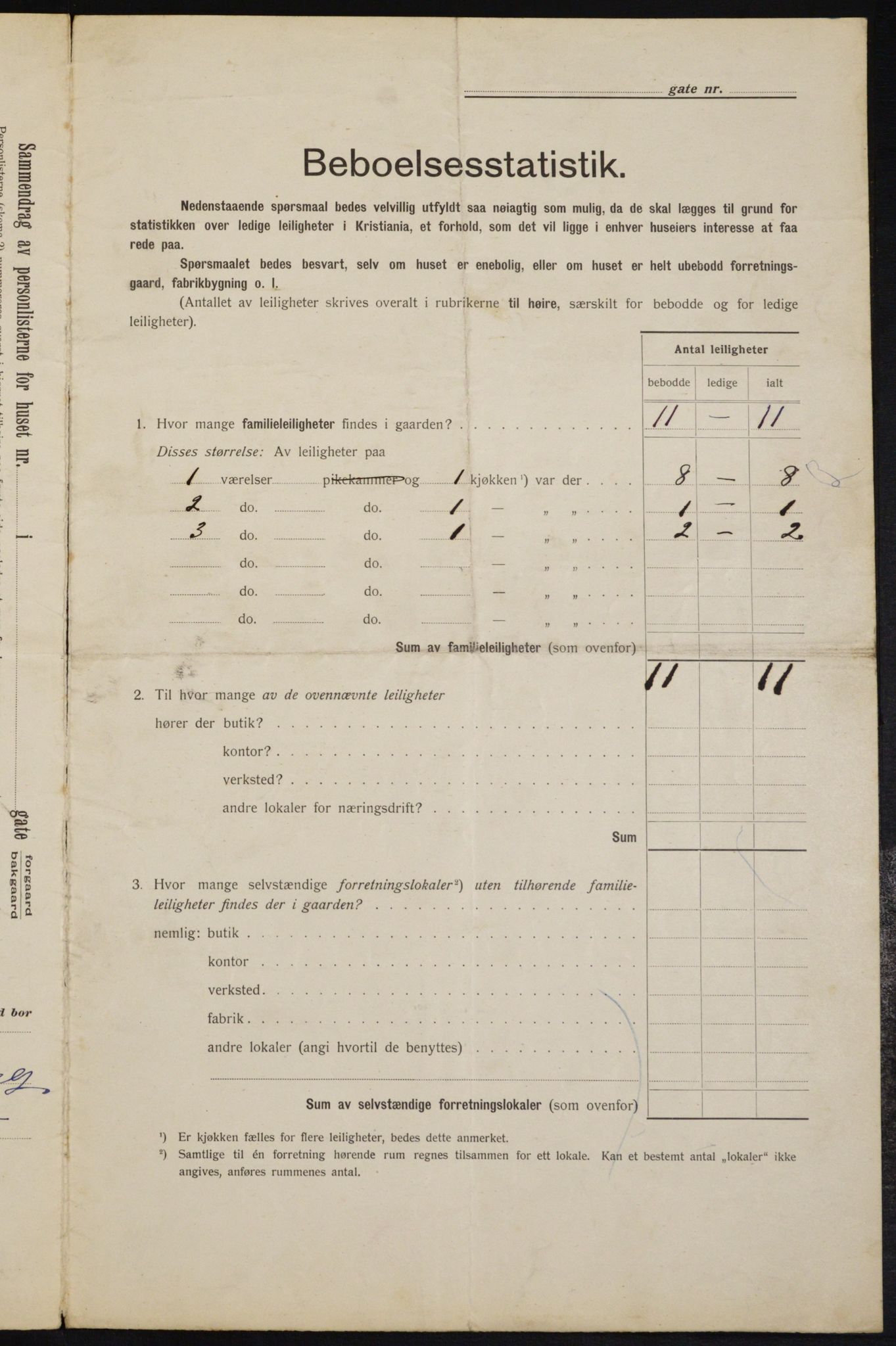 OBA, Municipal Census 1912 for Kristiania, 1912, p. 122446