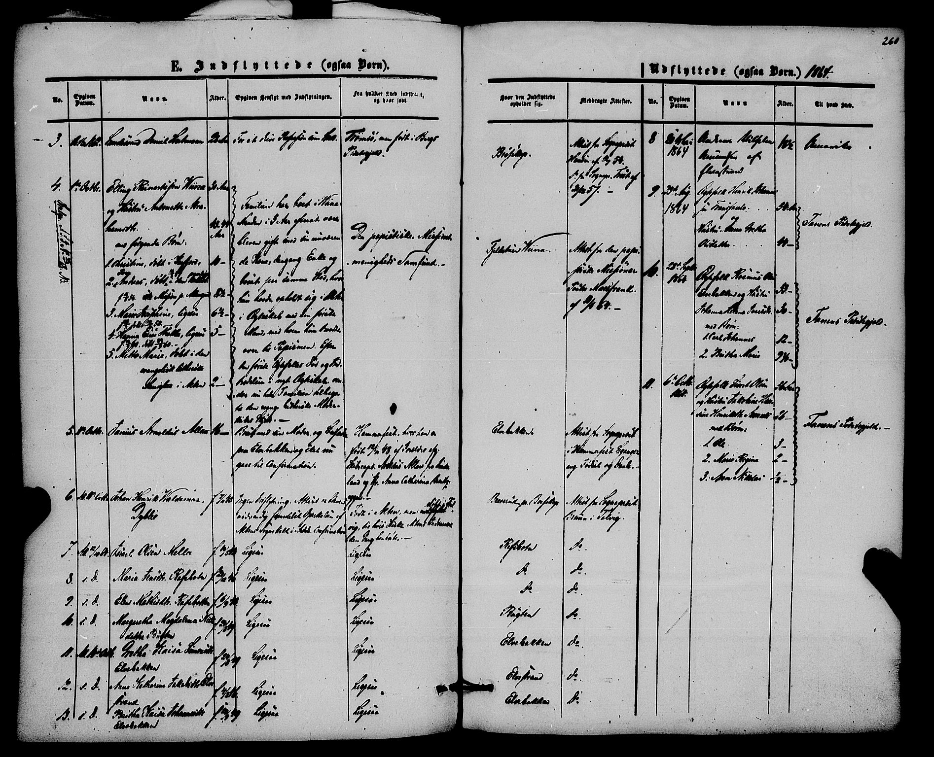 Alta sokneprestkontor, SATØ/S-1338/H/Ha/L0001.kirke: Parish register (official) no. 1, 1858-1878, p. 260