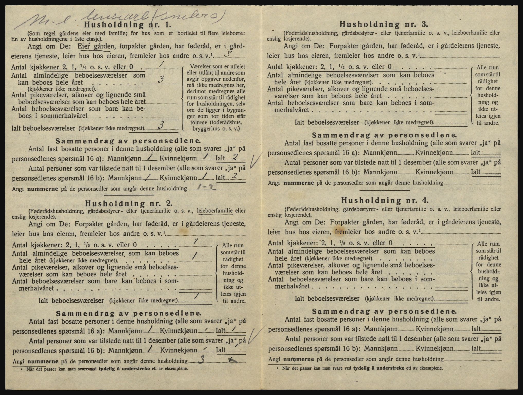 SAO, 1920 census for Eidsberg, 1920, p. 988