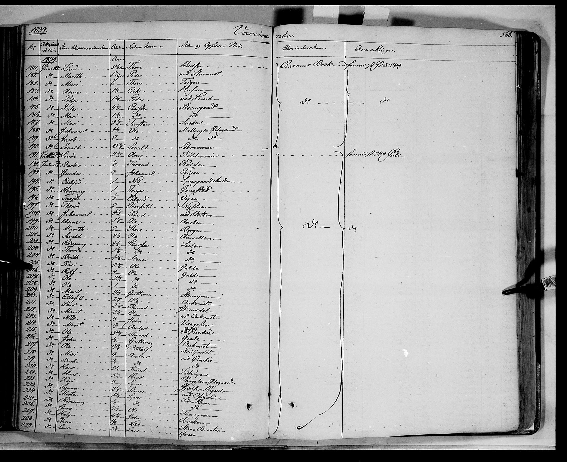 Lom prestekontor, AV/SAH-PREST-070/K/L0006: Parish register (official) no. 6B, 1837-1863, p. 568