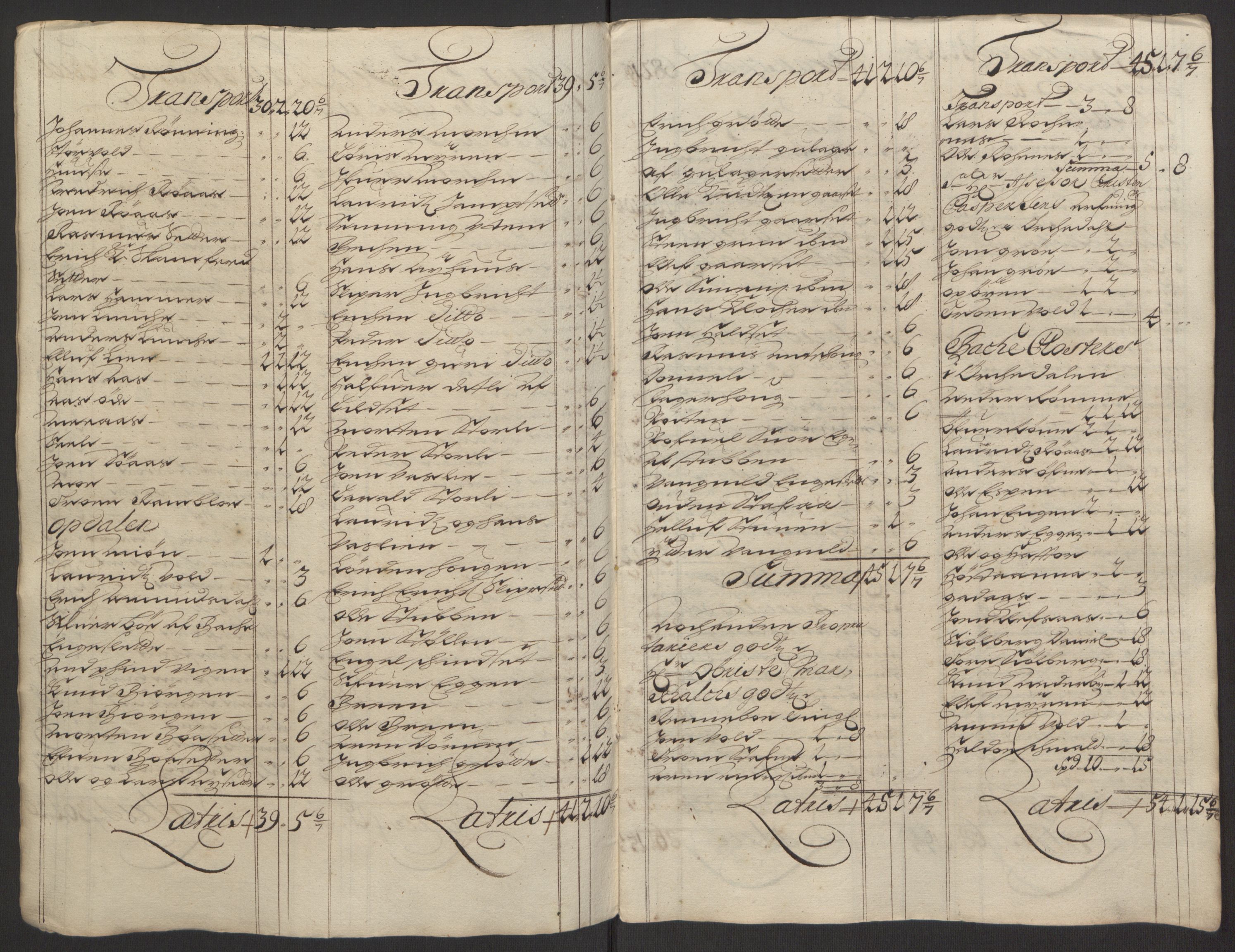 Rentekammeret inntil 1814, Reviderte regnskaper, Fogderegnskap, RA/EA-4092/R58/L3938: Fogderegnskap Orkdal, 1693, p. 87