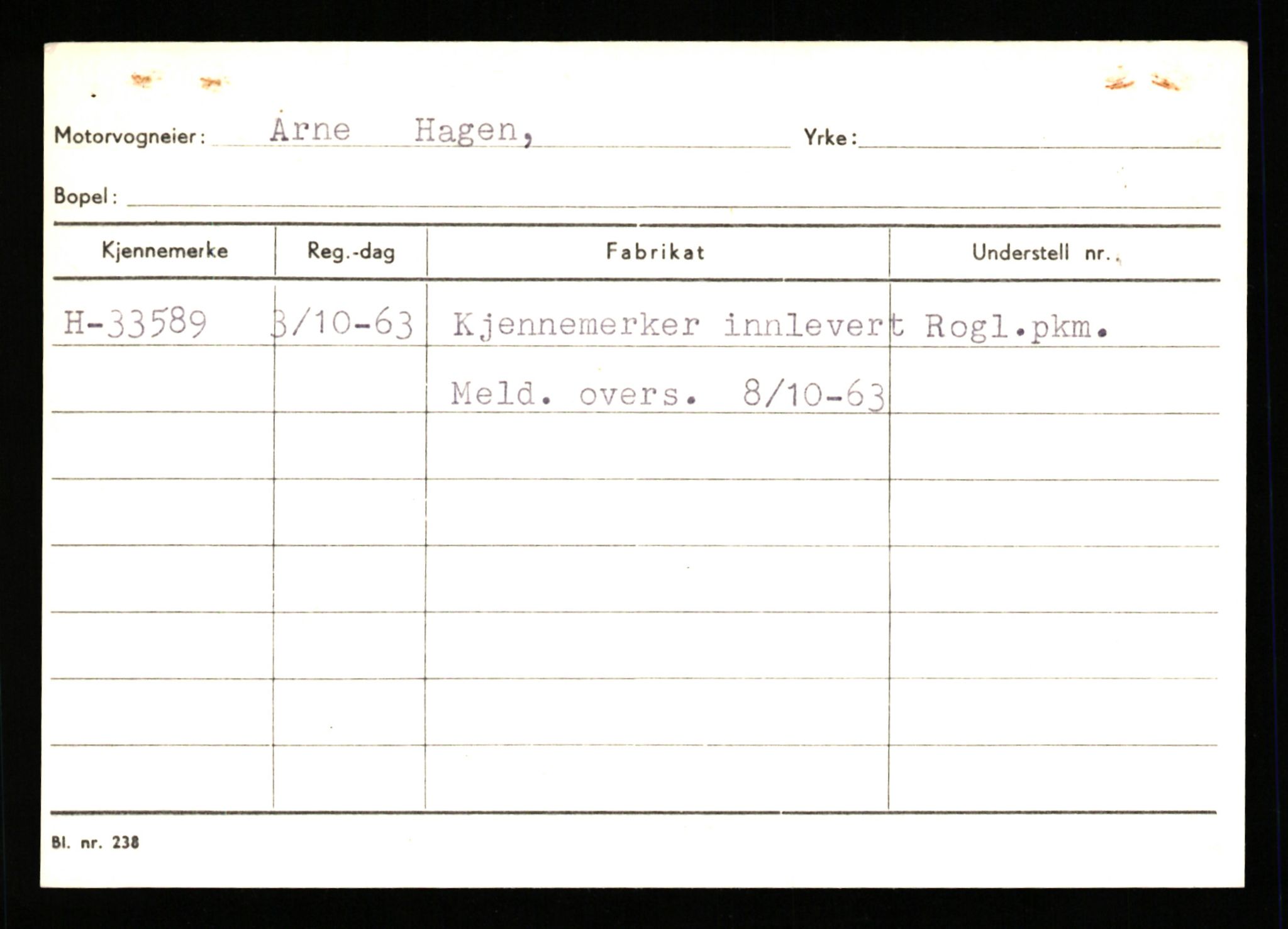 Stavanger trafikkstasjon, AV/SAST-A-101942/0/G/L0005: Registreringsnummer: 23000 - 34245, 1930-1971, p. 3276