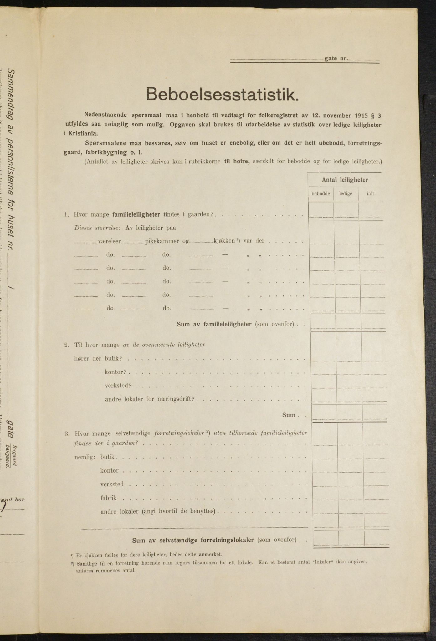 OBA, Municipal Census 1916 for Kristiania, 1916, p. 56171