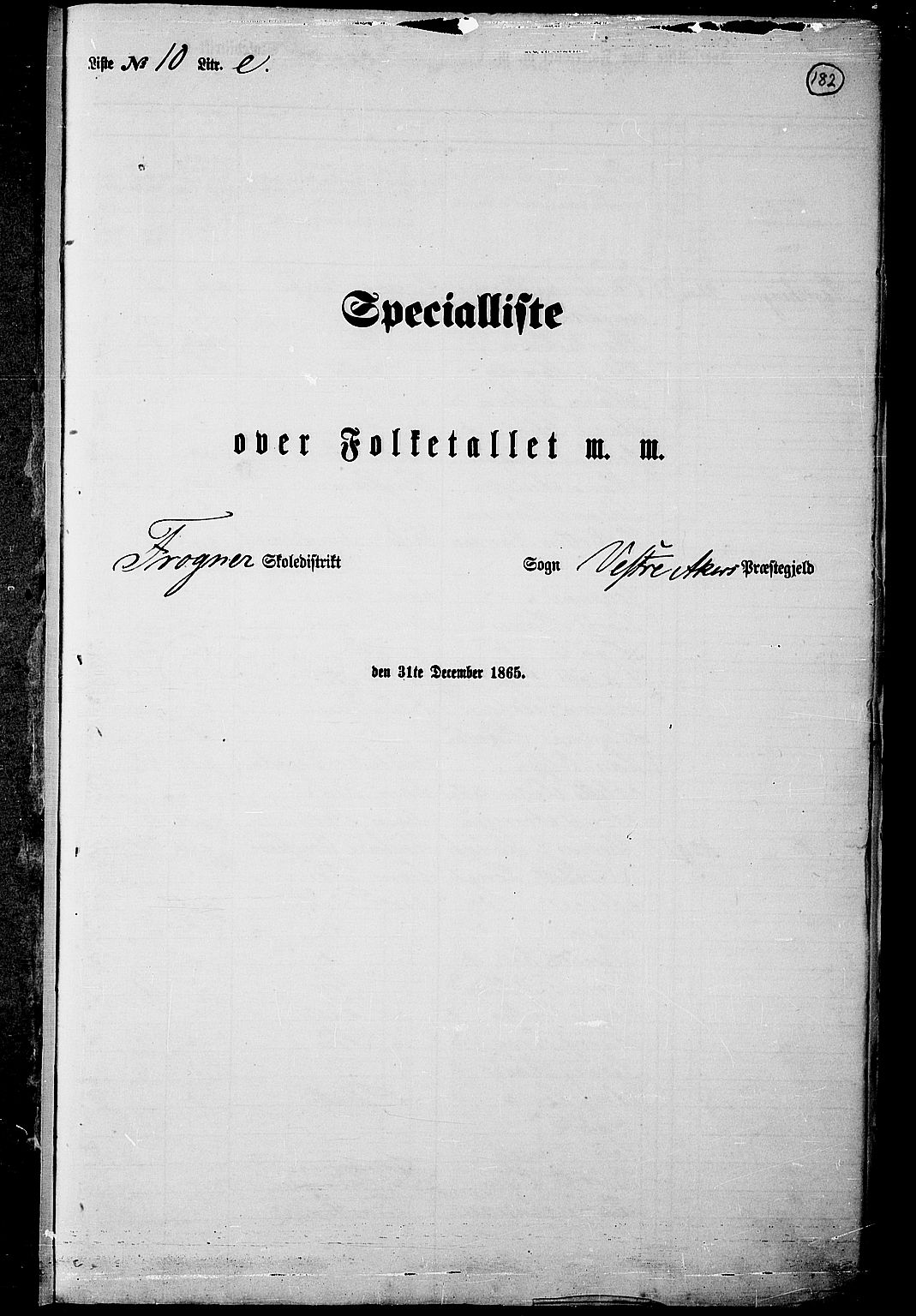 RA, 1865 census for Vestre Aker, 1865, p. 348