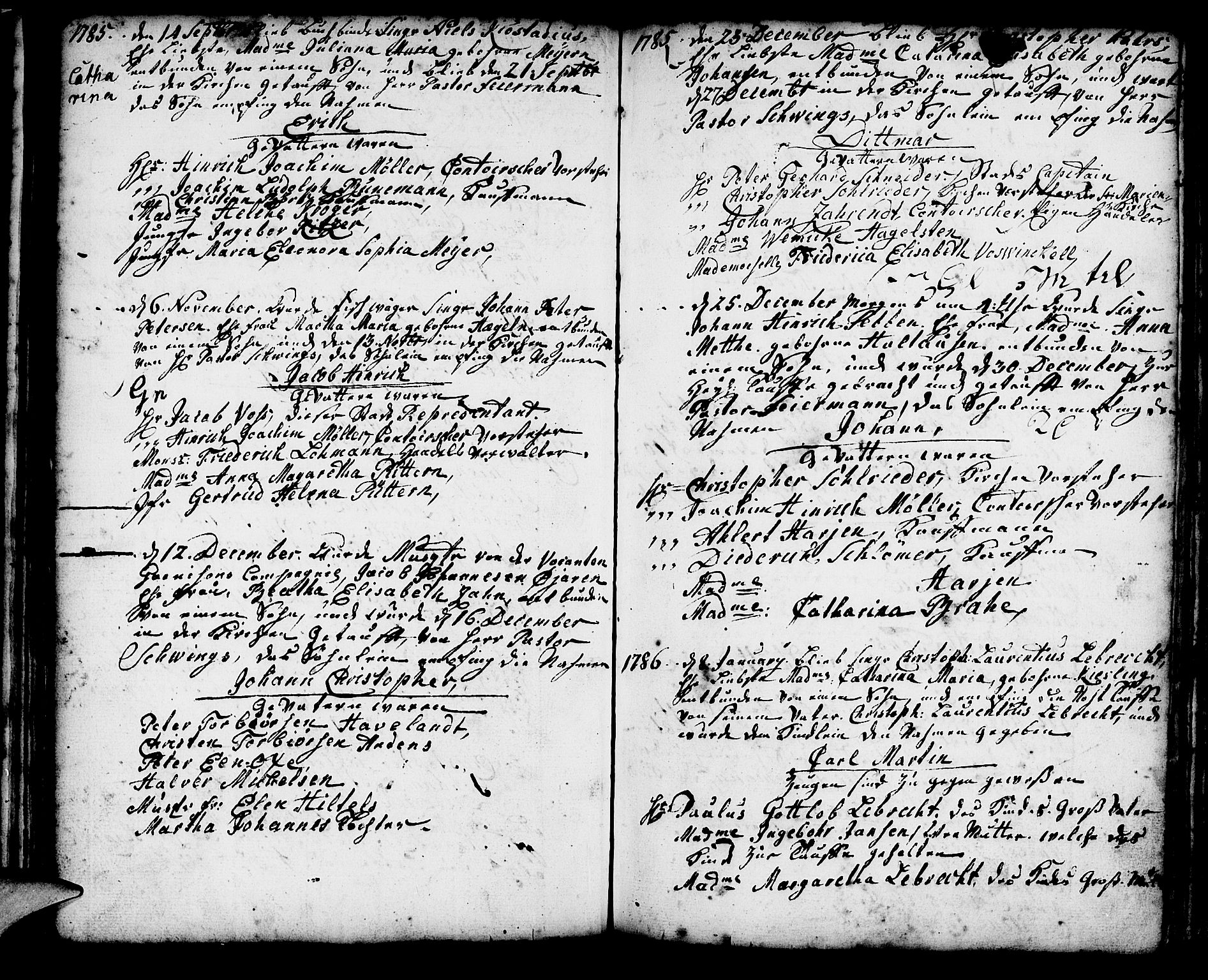 Mariakirken Sokneprestembete, SAB/A-76901/H/Haa/L0002: Parish register (official) no. A 2, 1748-1807, p. 61